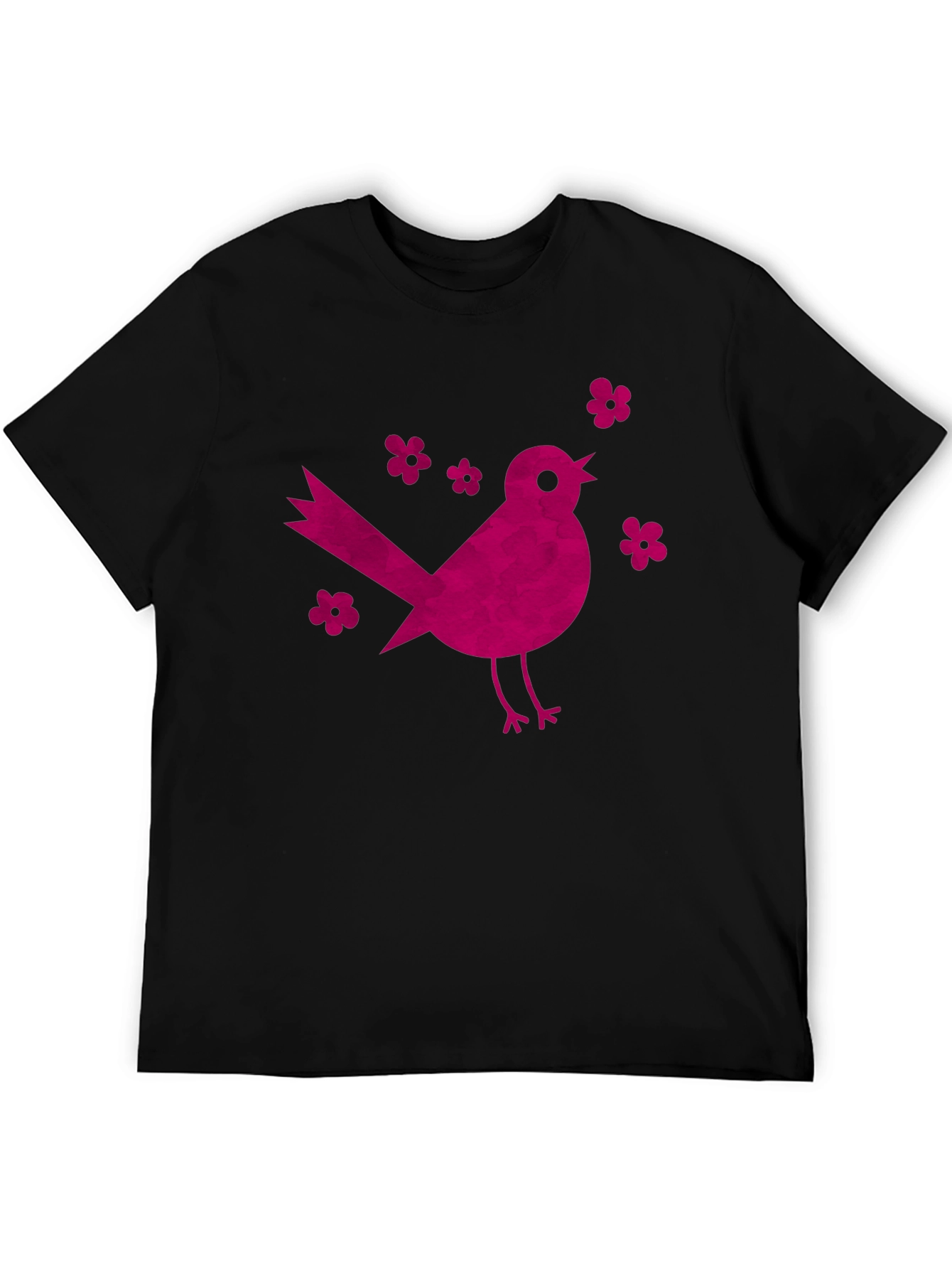 Bird & Flower Graphic Tee