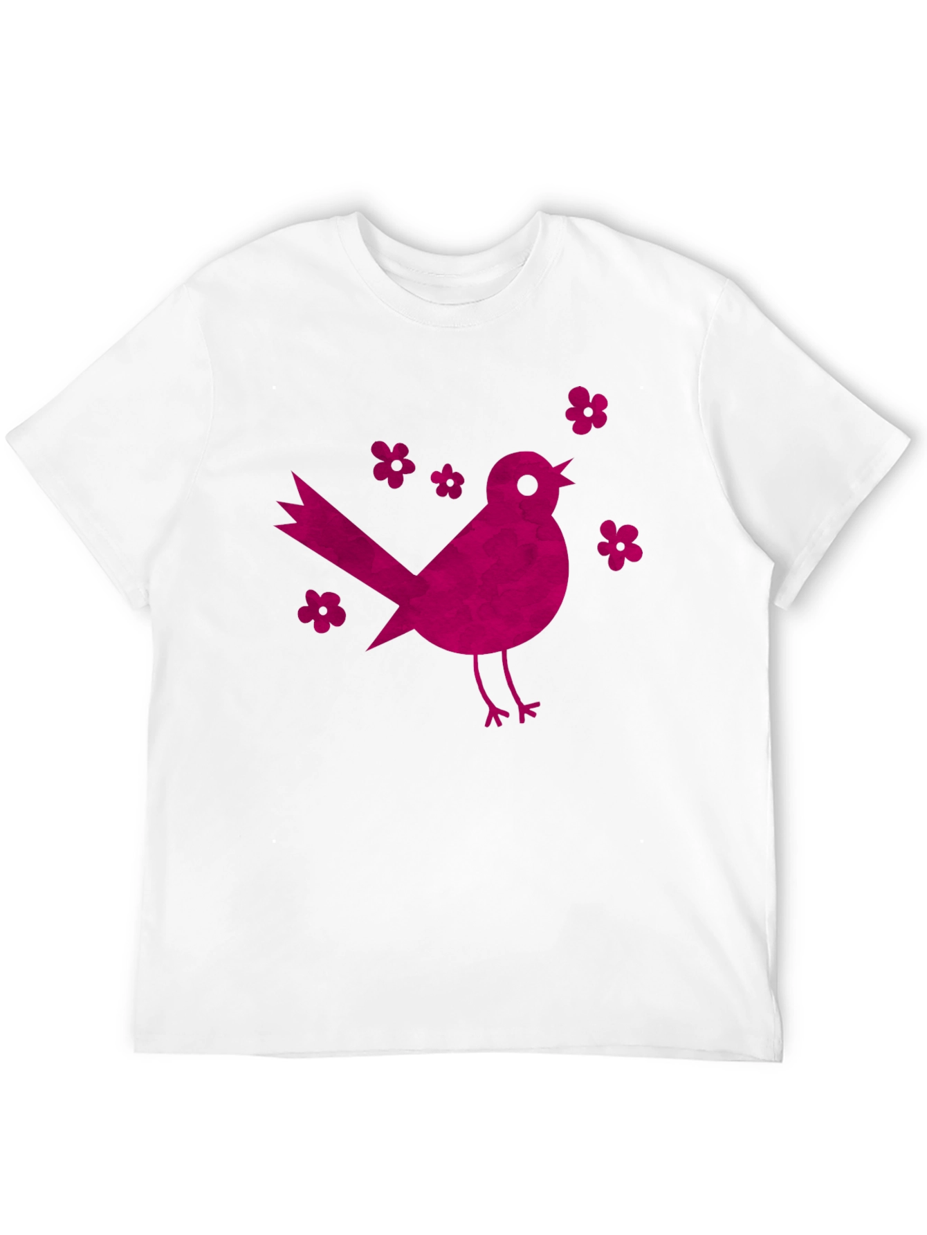 Bird & Flower Graphic Tee