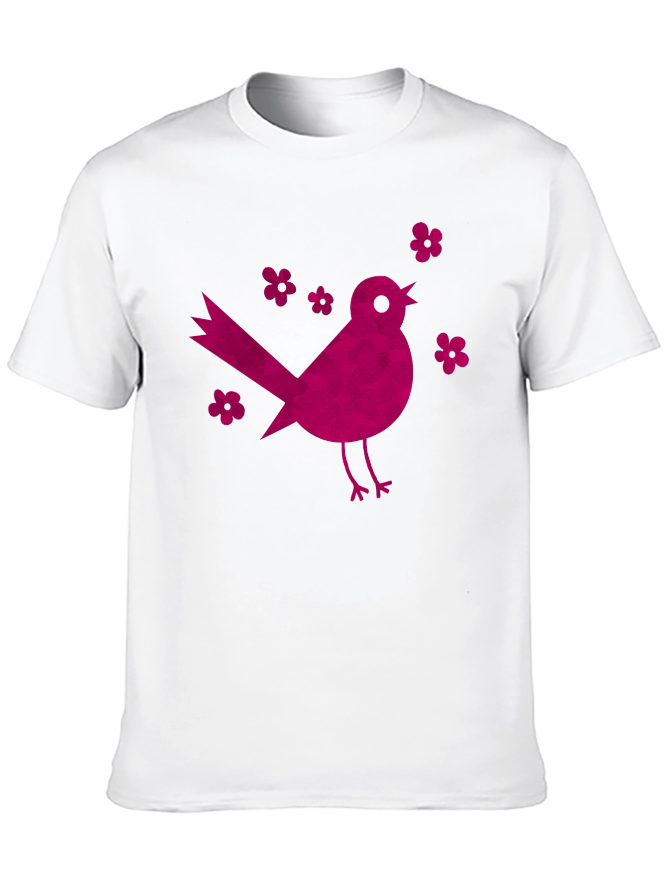 Bird & Flower Graphic Tee