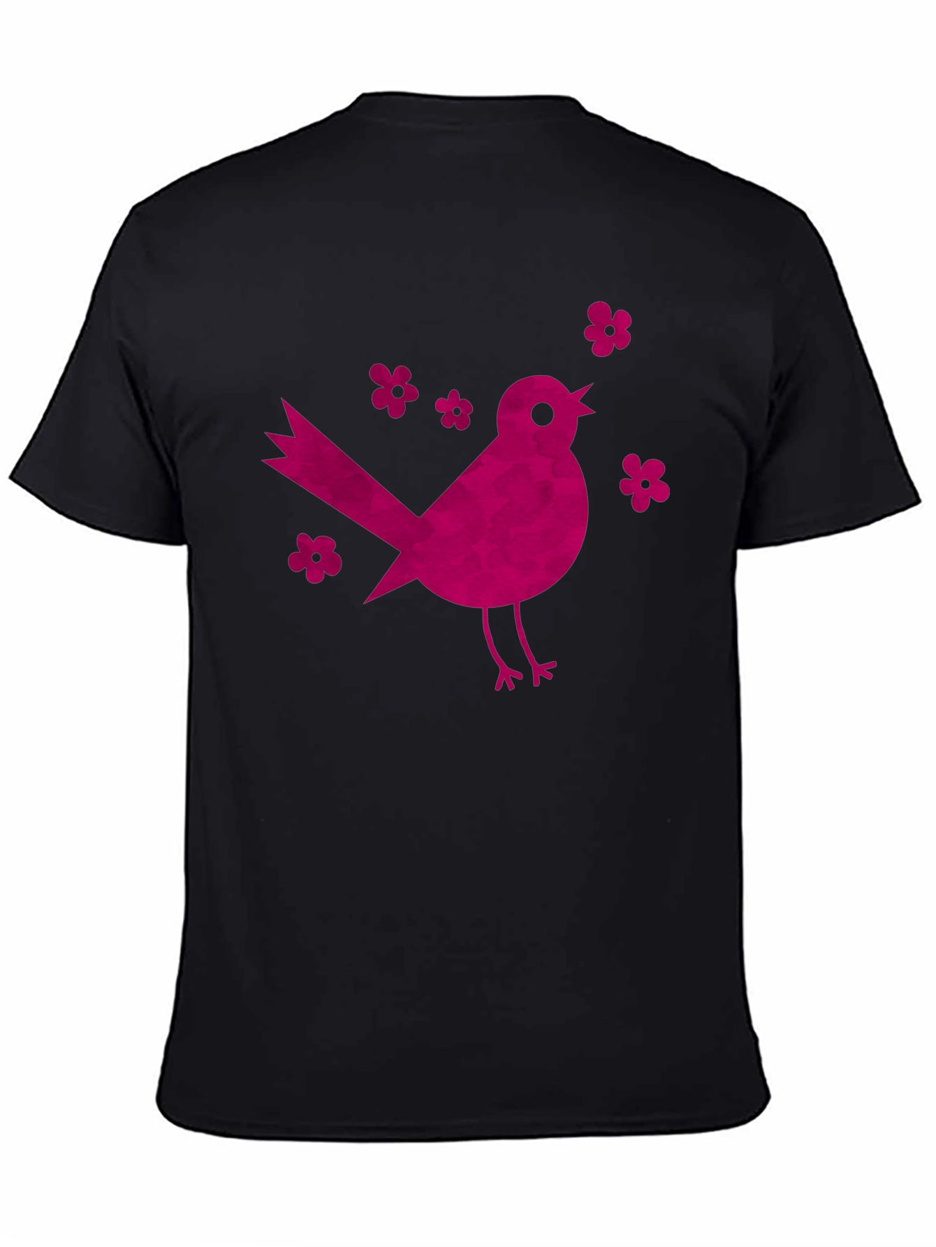 Bird & Flower Graphic Tee