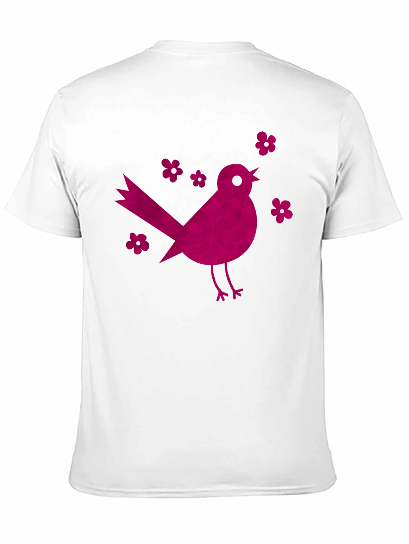 Bird & Flower Graphic Tee