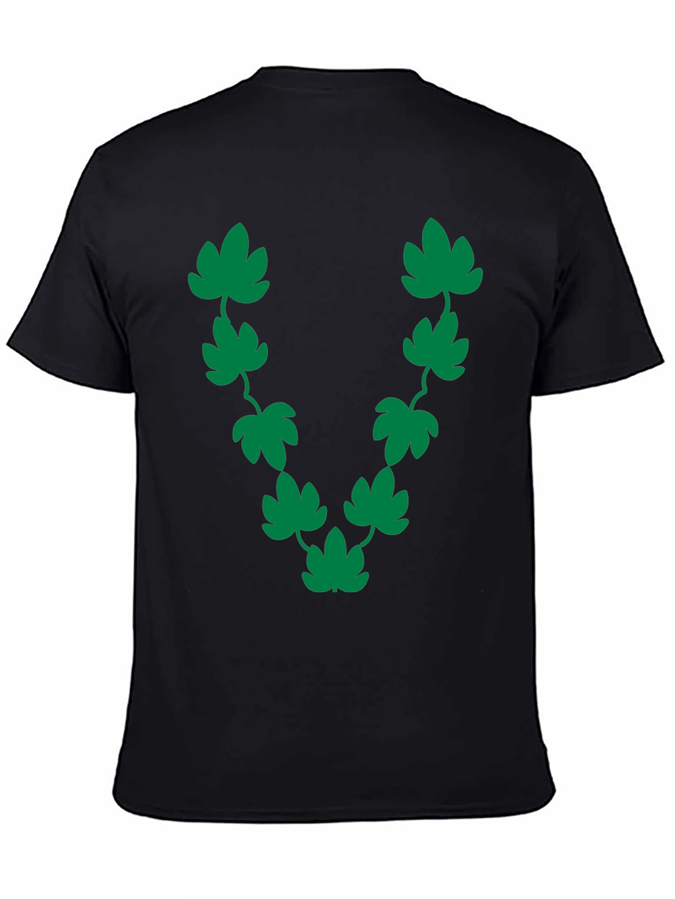 Green Leaf Vine Graphic T-Shirt