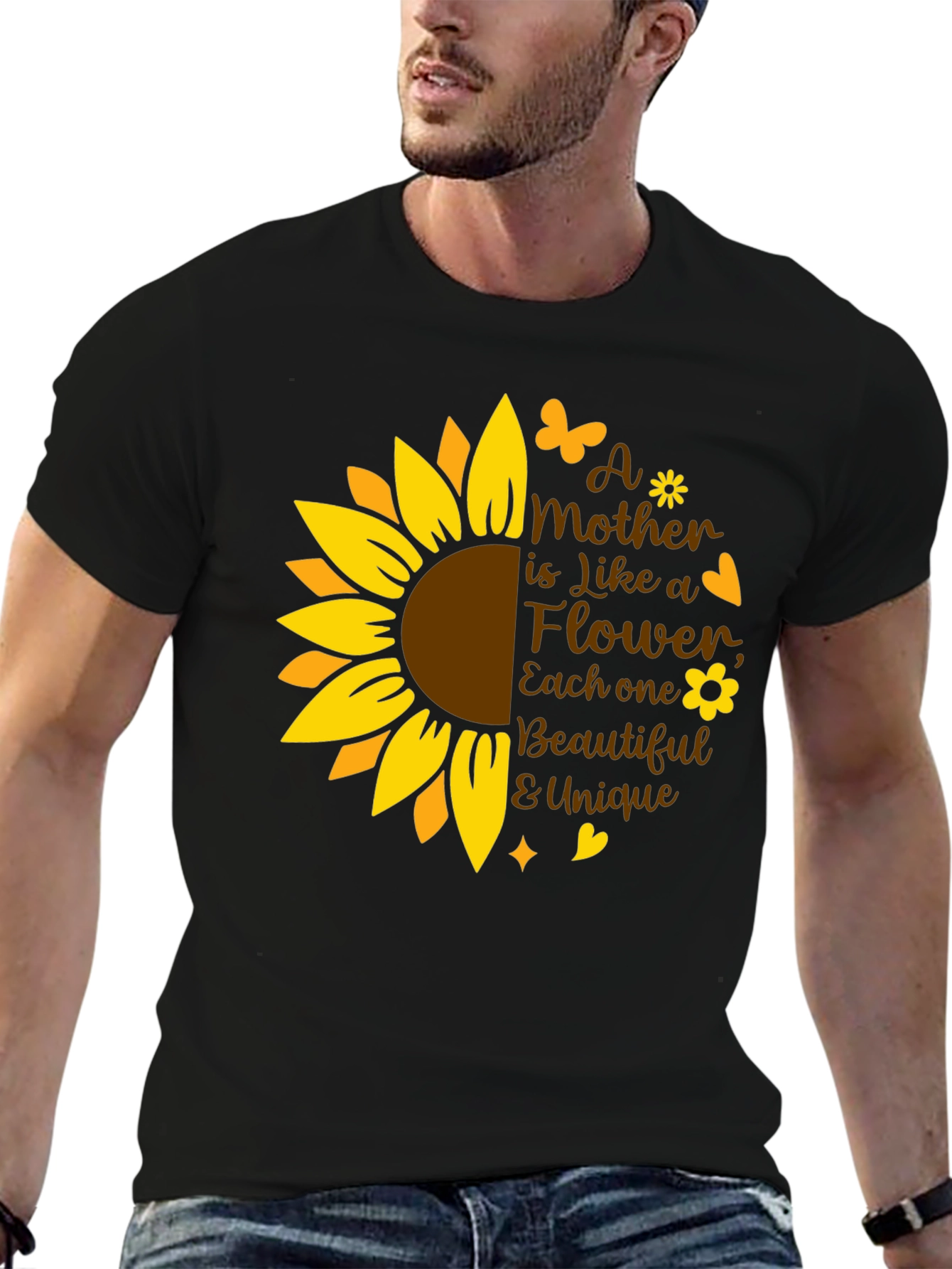 Sunflower Mothers Day Graphic Tee