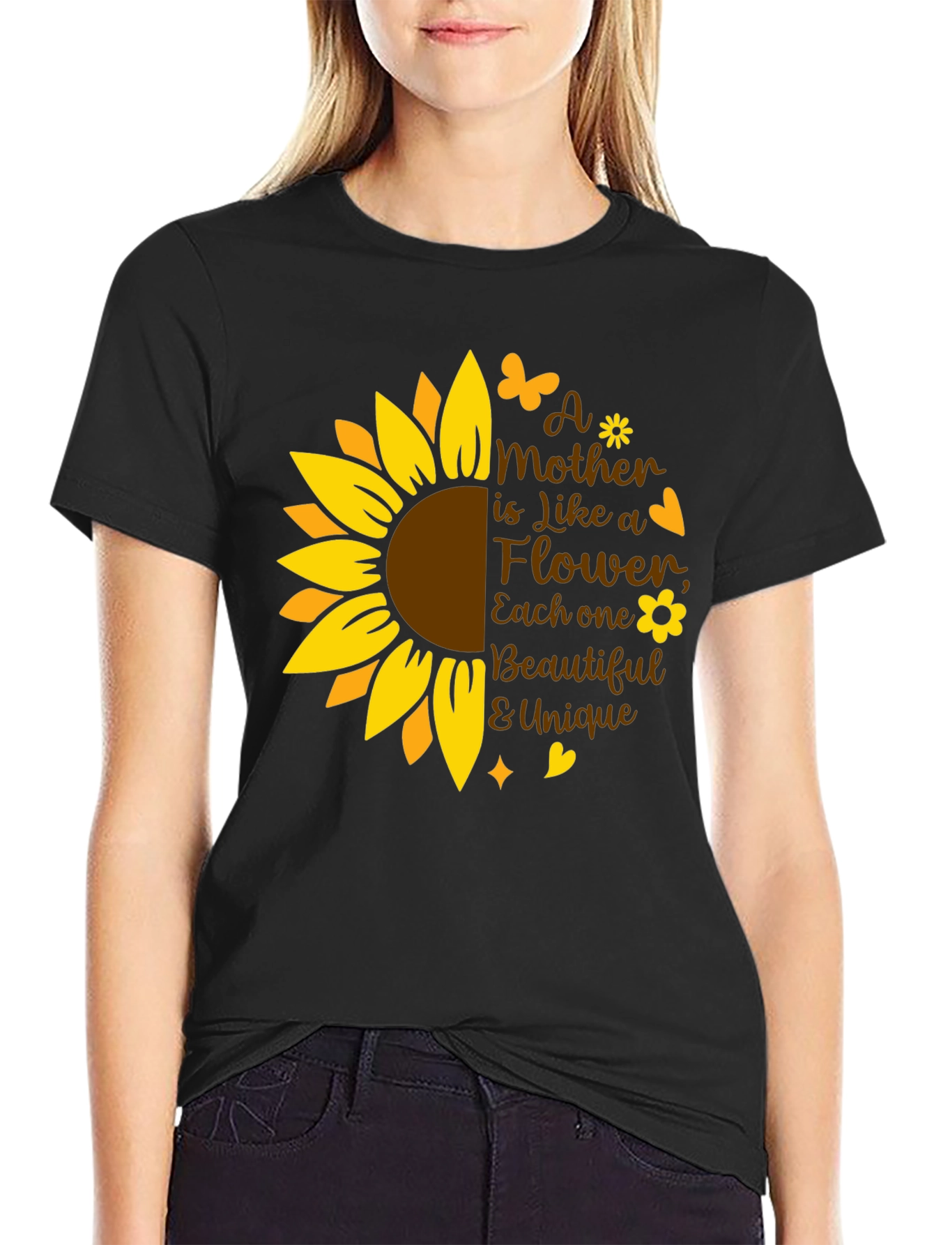 Sunflower Mothers Day Graphic Tee