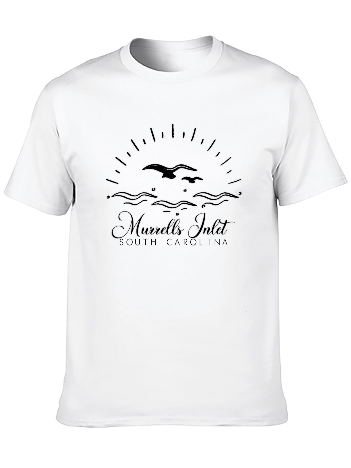 Murrells Inlet South Carolina Black T-Shirt