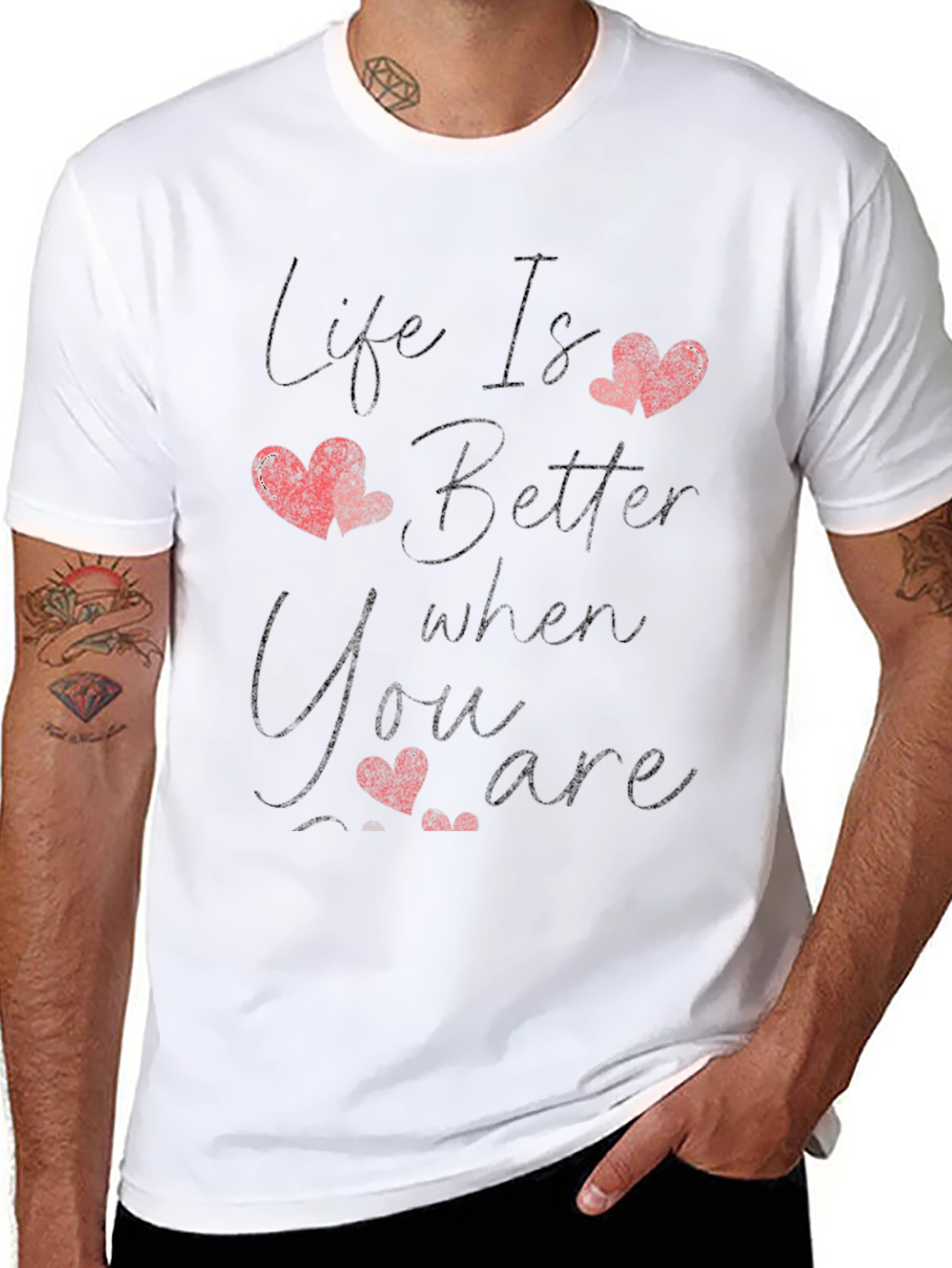 Life Is Better When You Are Black T-Shirt