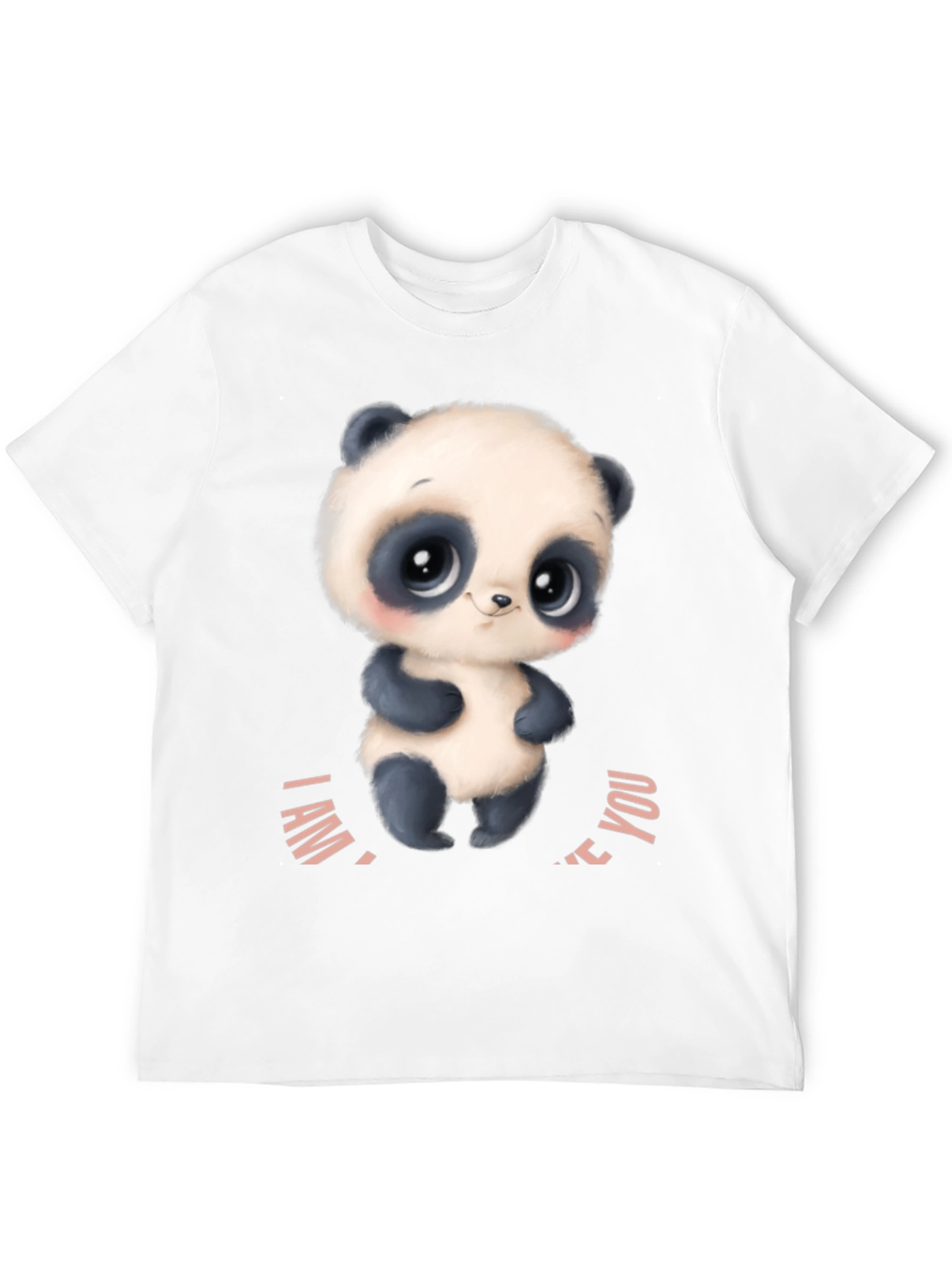 Cute Panda I Love You T-Shirt
