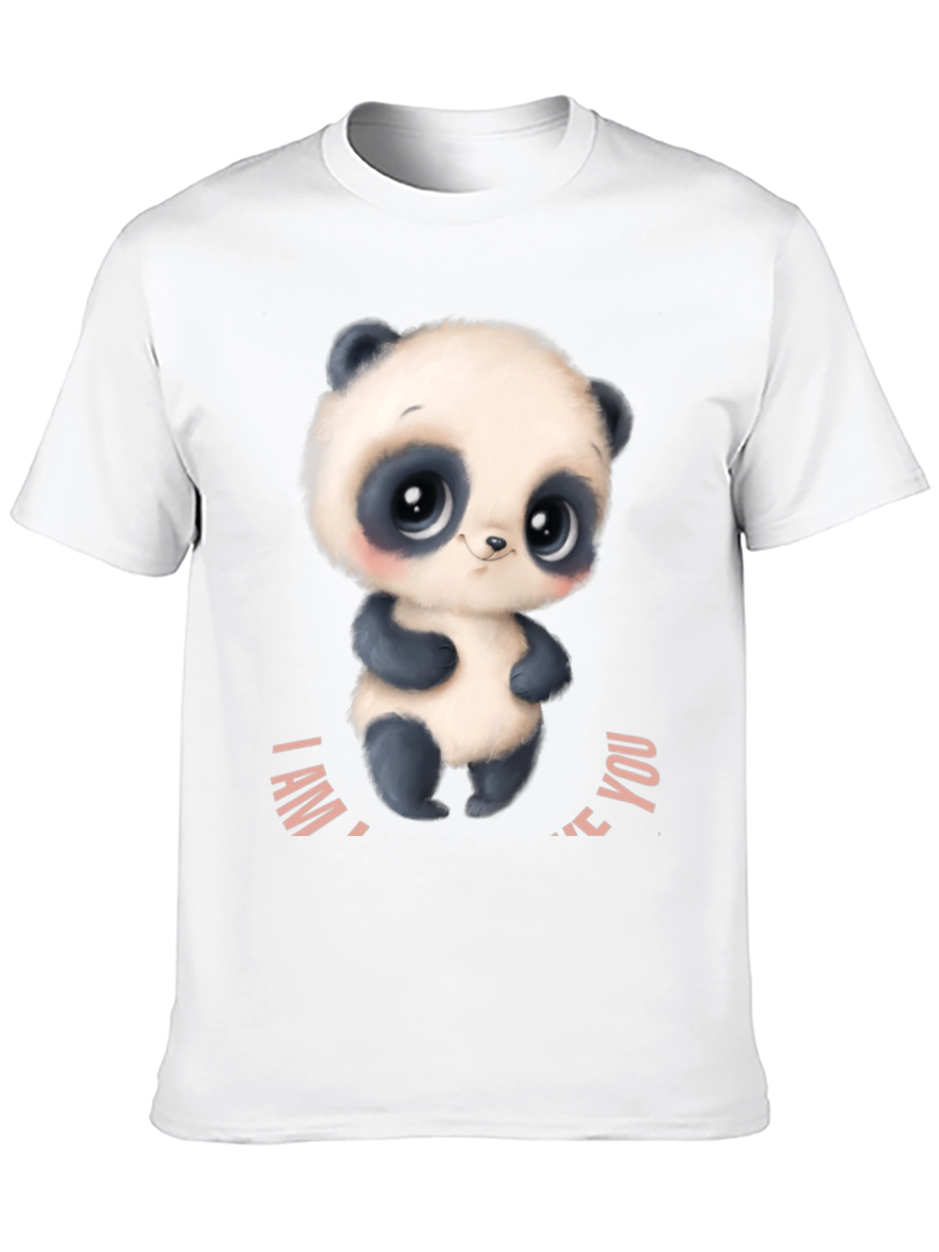 Cute Panda I Love You T-Shirt