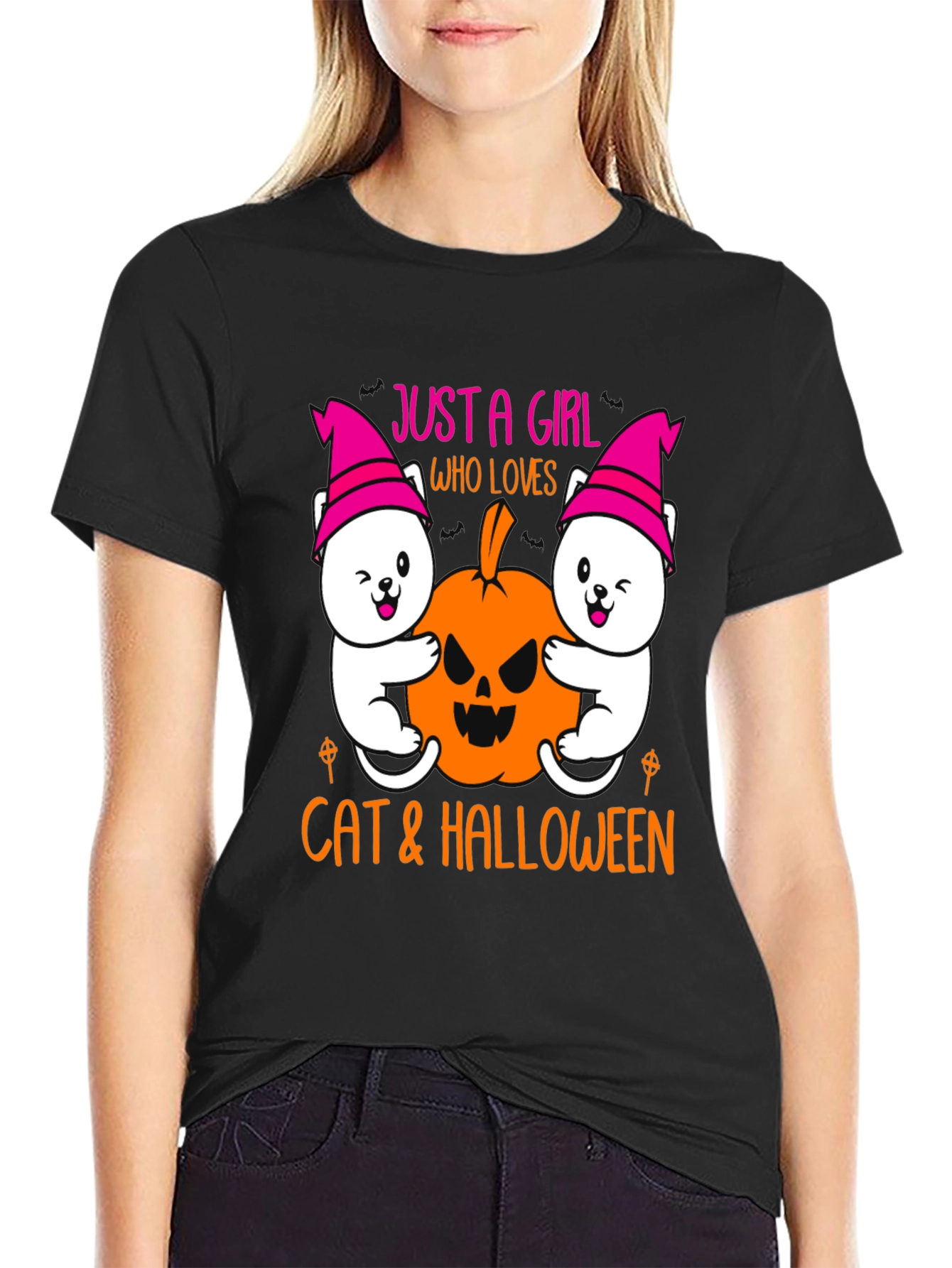 Halloween Cat Lover Tee