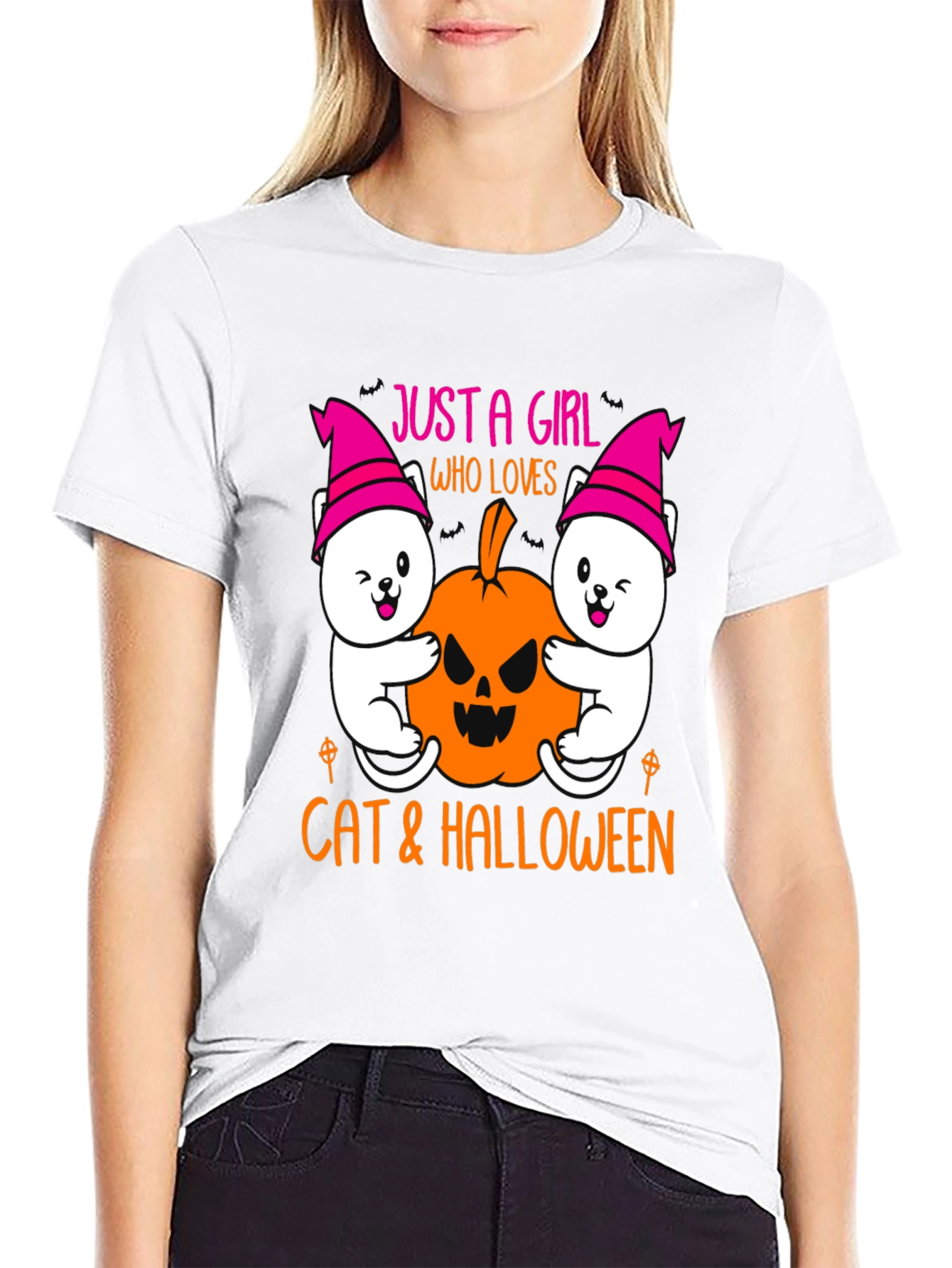 Halloween Cat Lover Tee