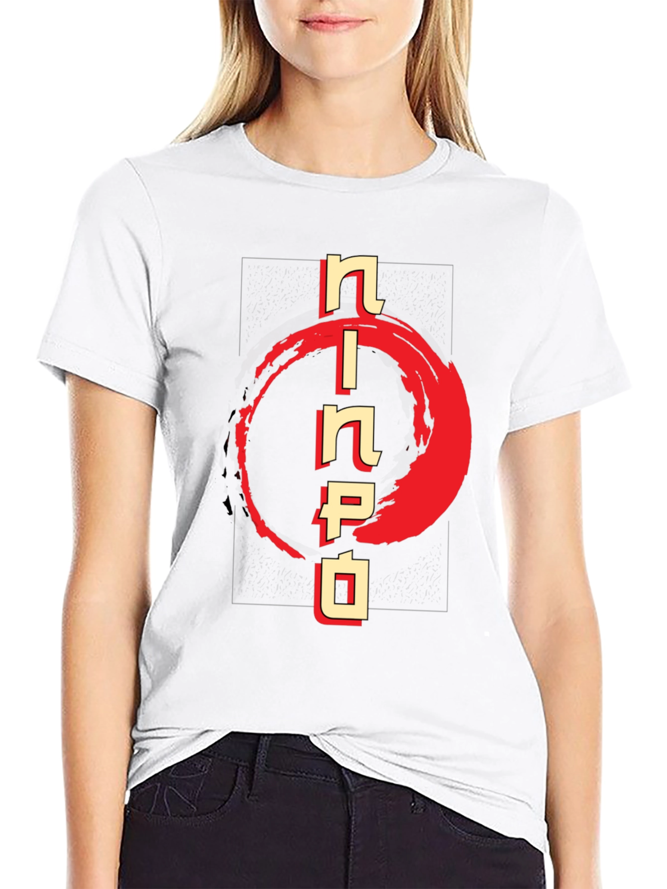 Ninja T-Shirt - Japanese Calligraphy Design