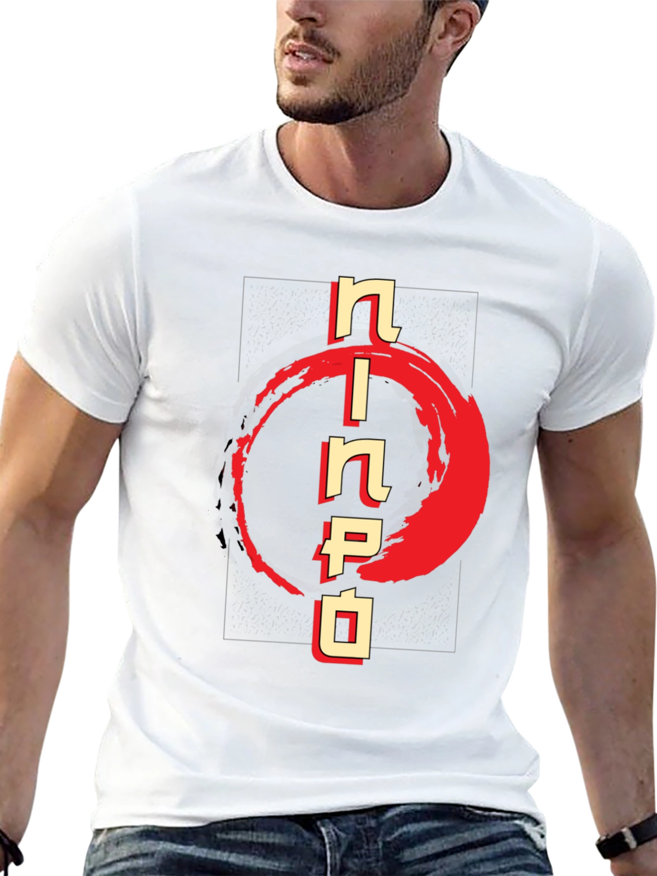 Ninja T-Shirt - Japanese Calligraphy Design