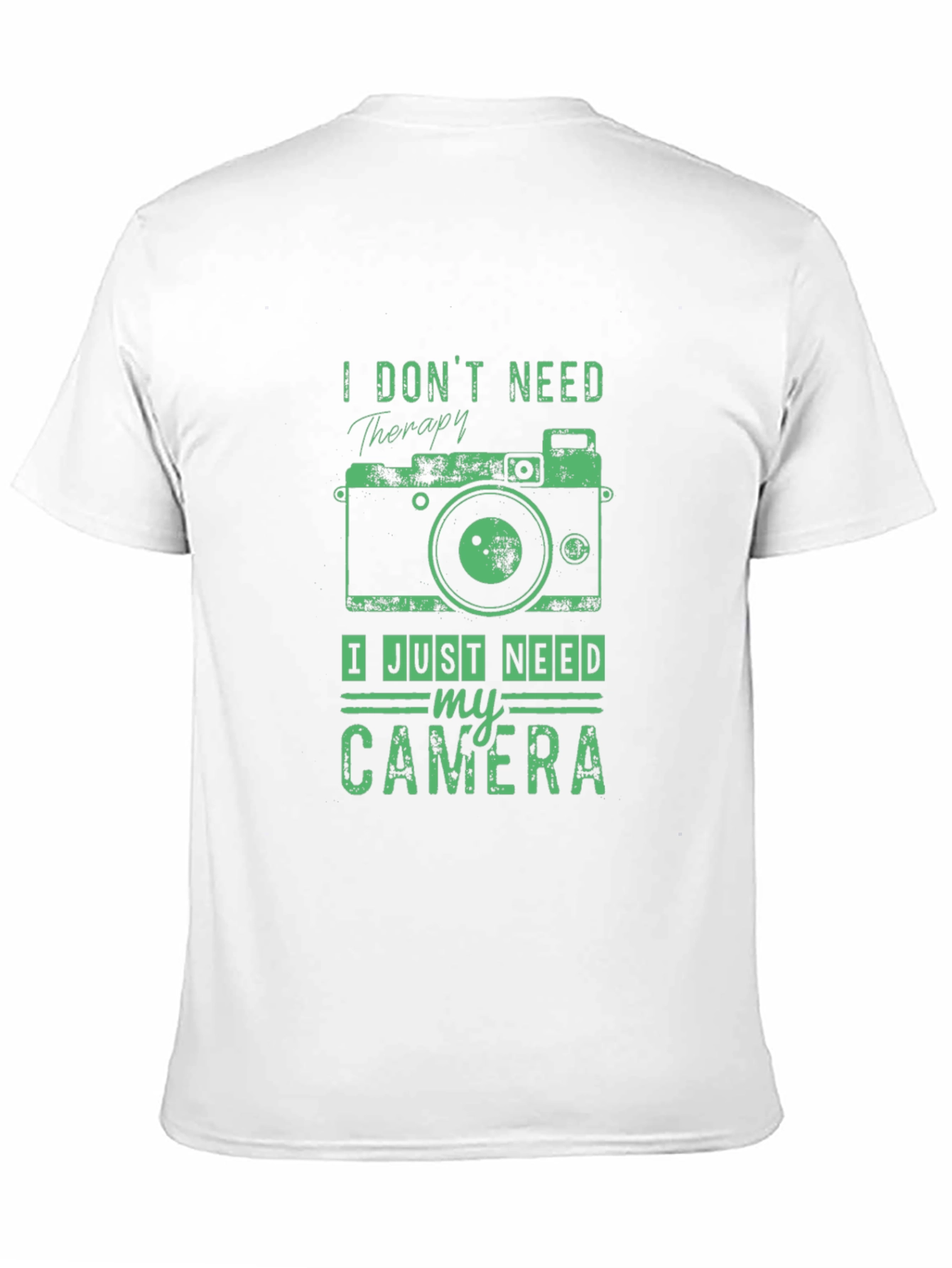 Camera Therapy T-Shirt - Photographer Gift