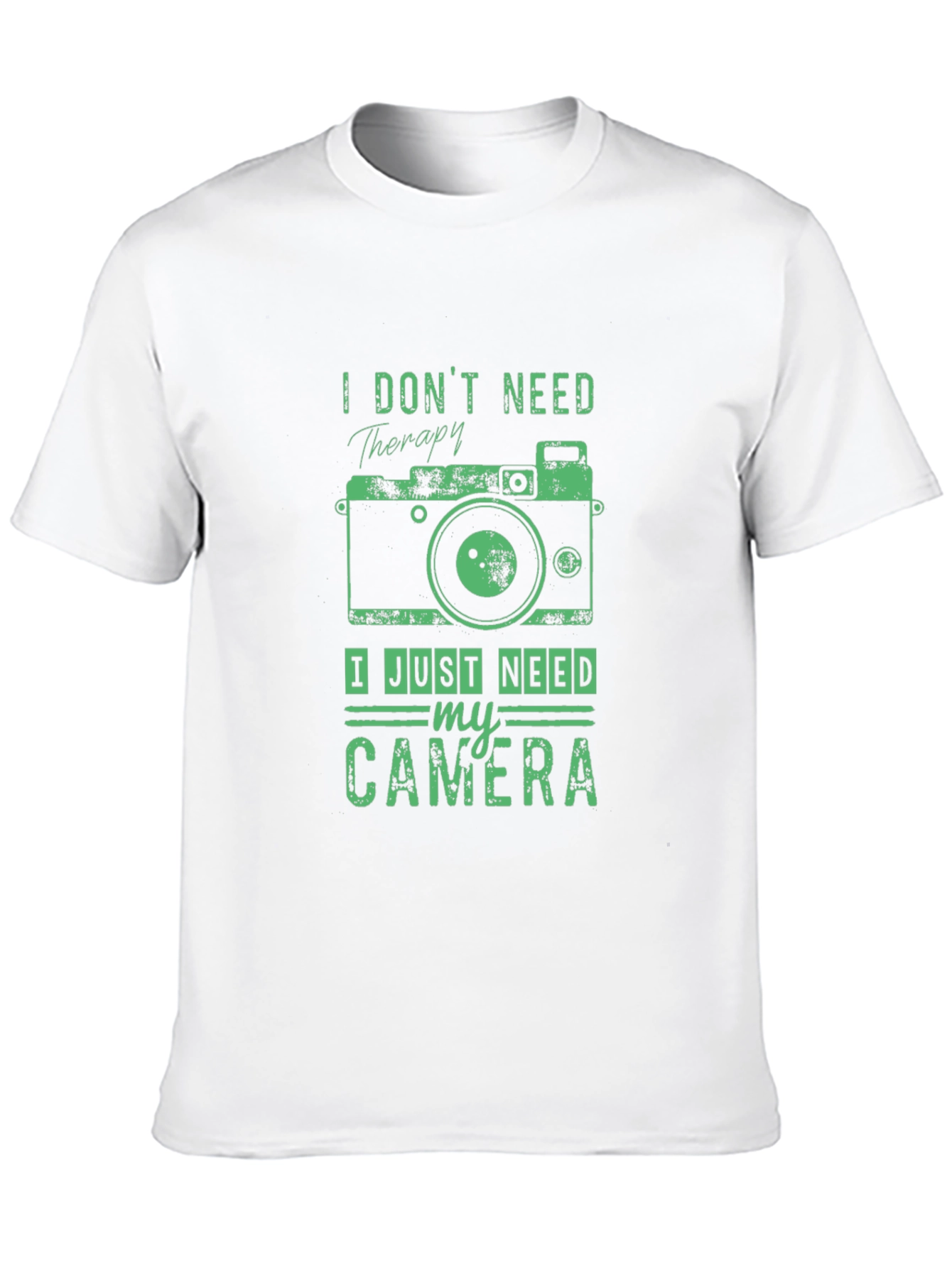 Camera Therapy T-Shirt - Photographer Gift