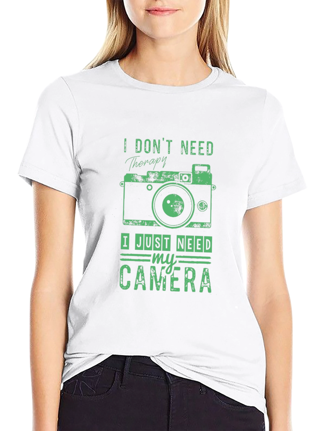 Camera Therapy T-Shirt - Photographer Gift