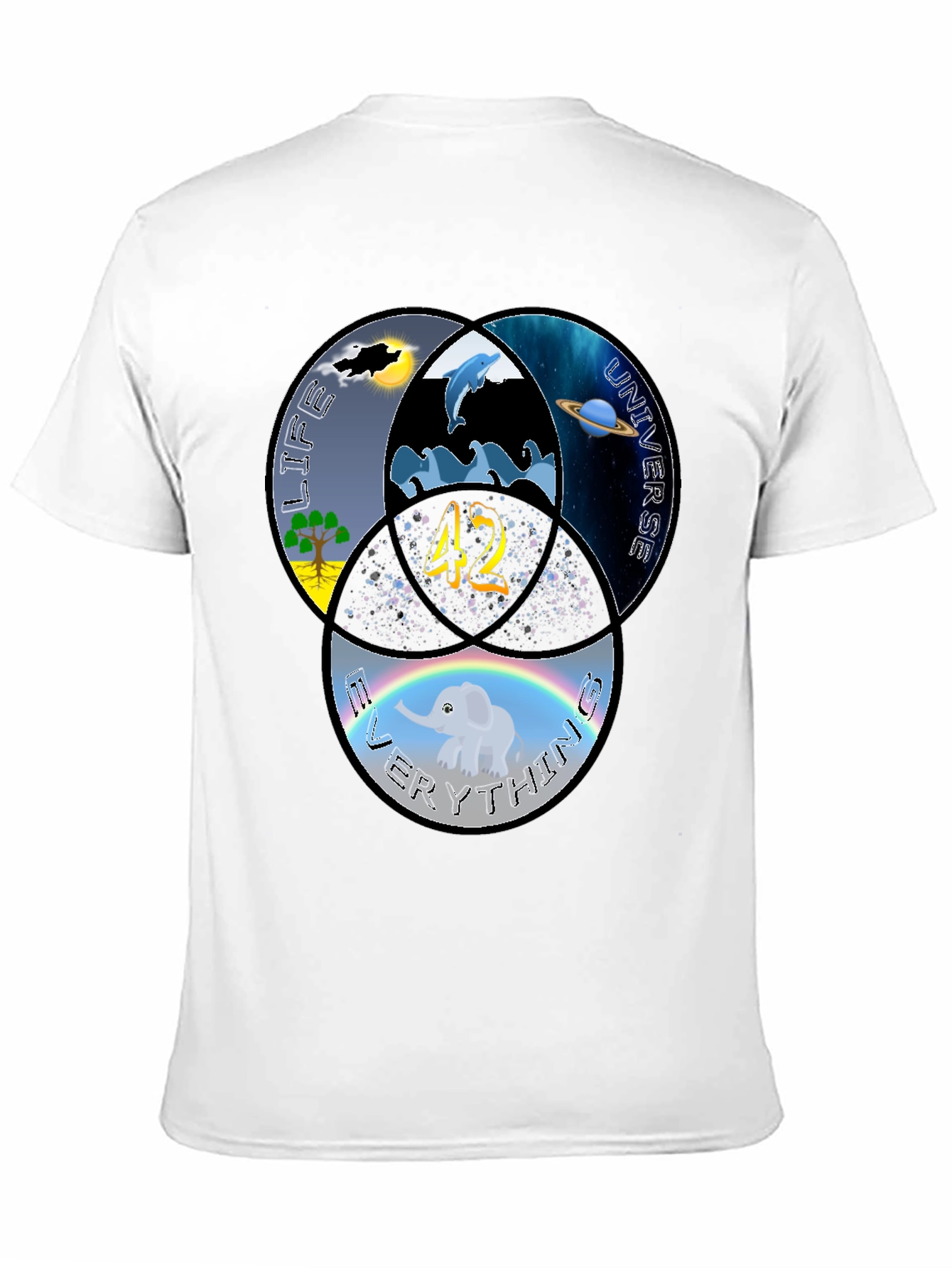 Life The Universe and Everything T-Shirt - 42