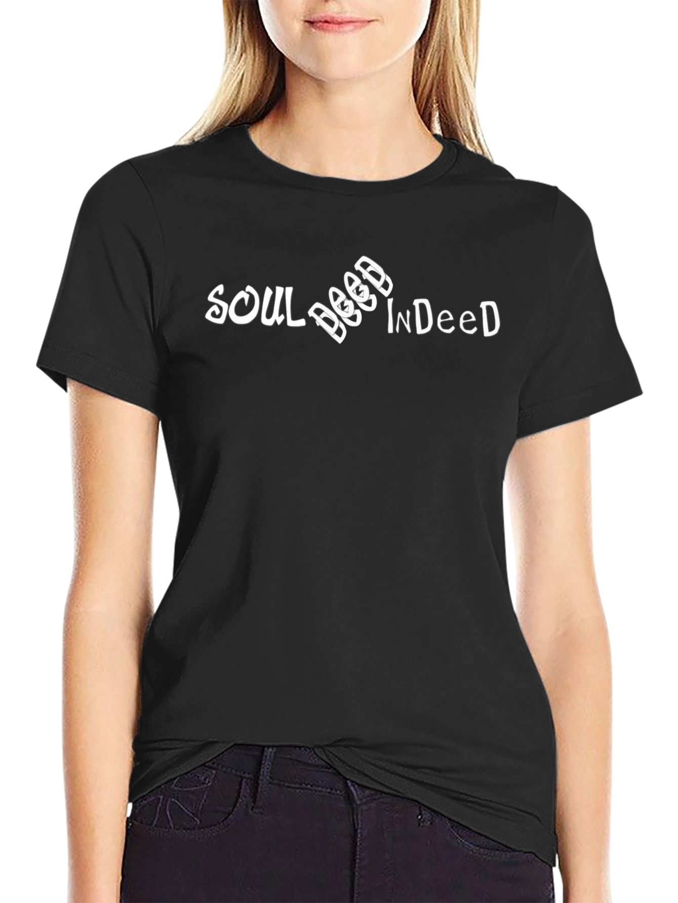 Soul Deep Indeed Black Tee