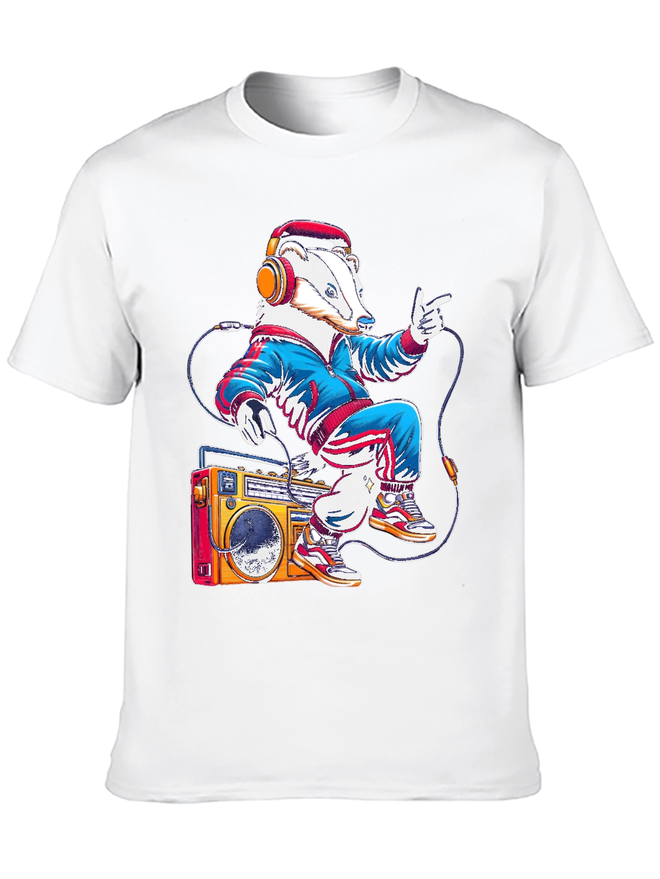Retro Badger Graphic Tee