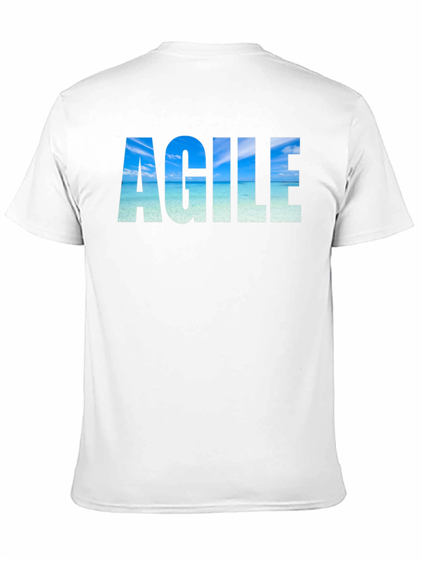 Agile Beach T-Shirt - Soft Cotton Blend