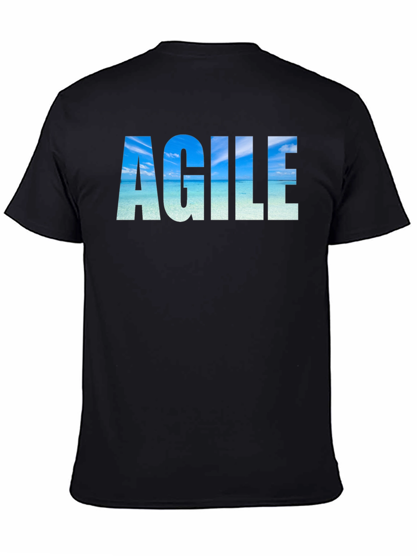 Agile Beach T-Shirt - Soft Cotton Blend