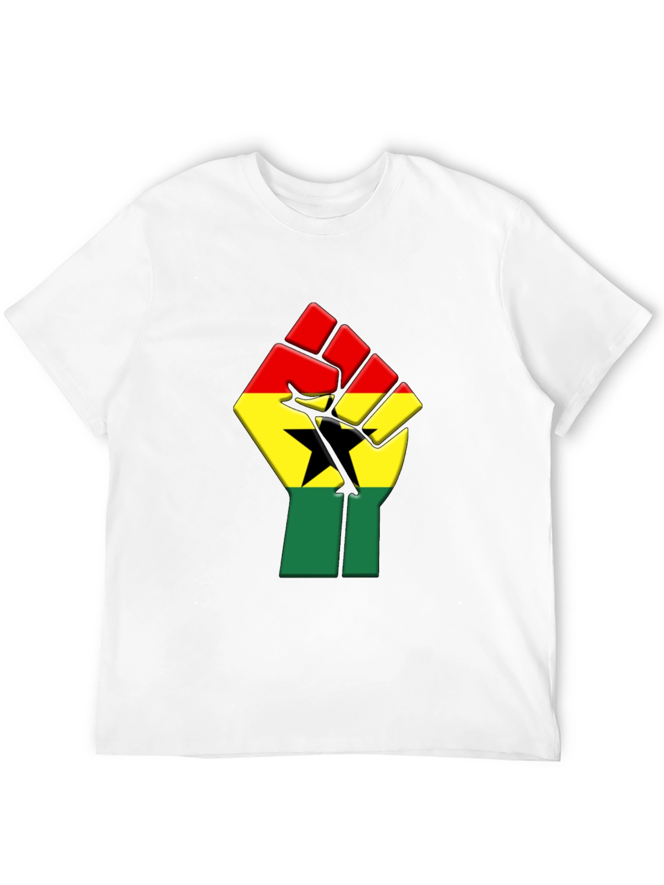 Ghana Flag Fist T-Shirt