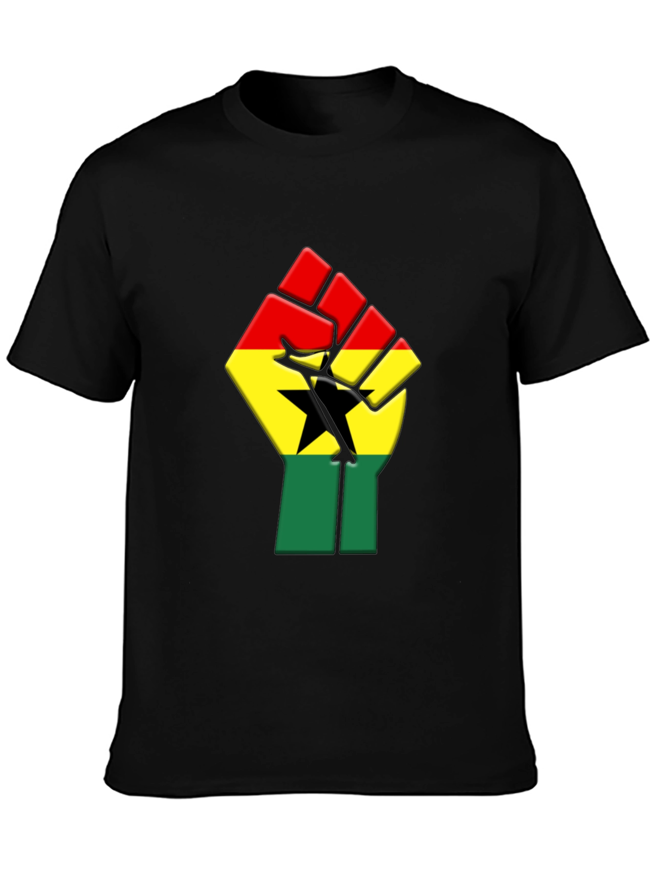 Ghana Flag Fist T-Shirt