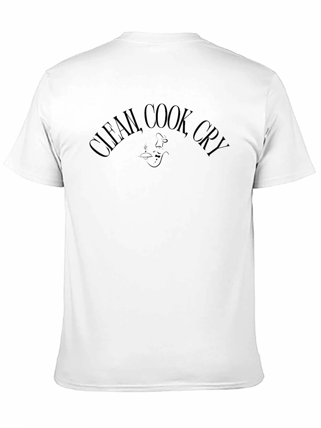 Clean Cook Cry - Unisex Black Tee