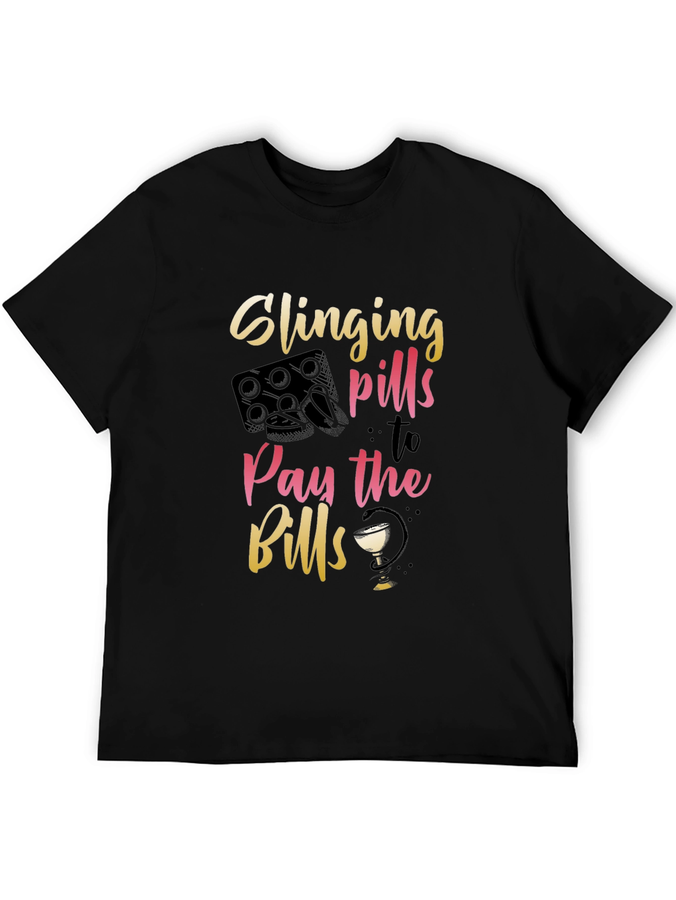 Slinging Pills T-Shirt - Funny Pharmacy Tee