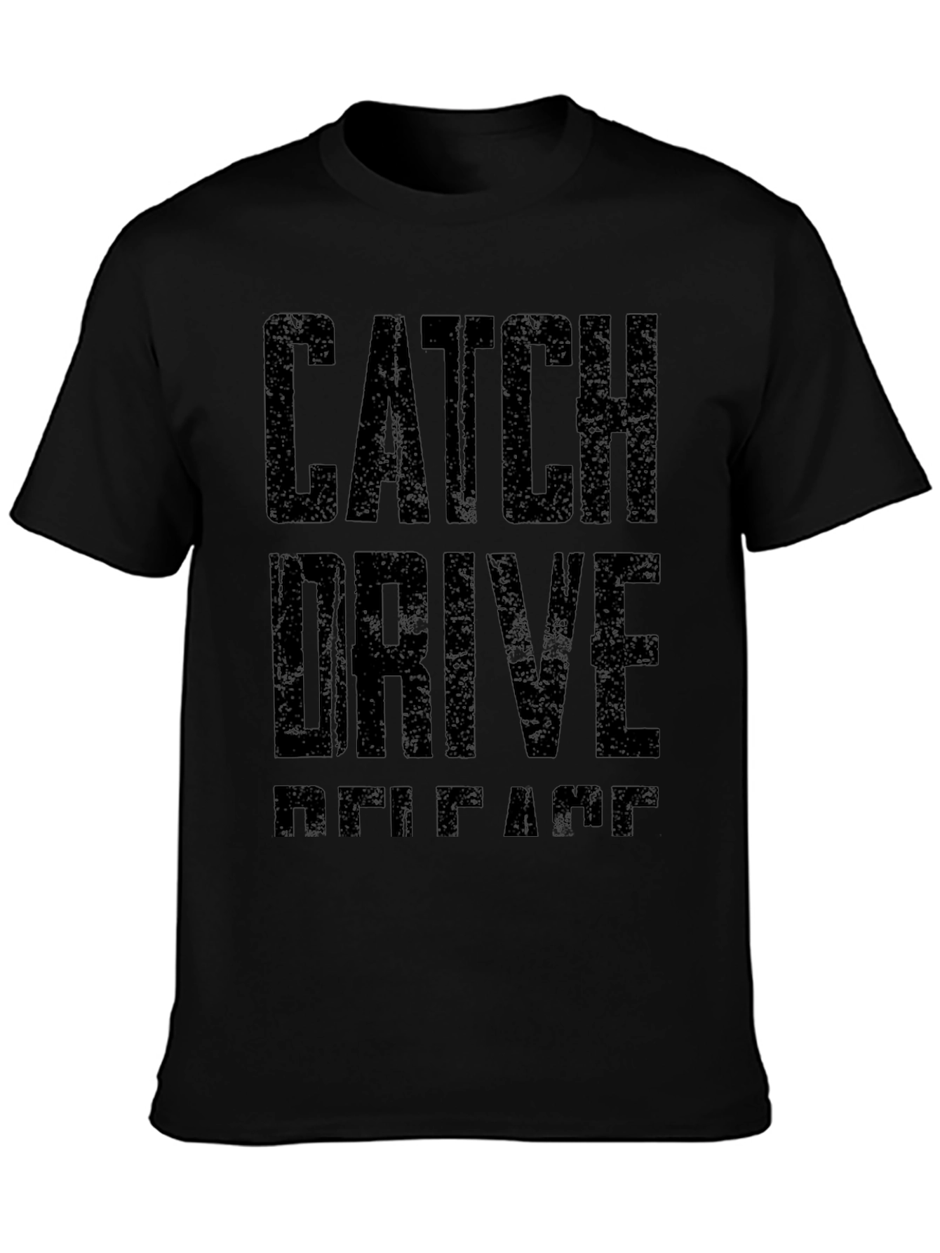 Catch Drive Release Black Graphic Tee