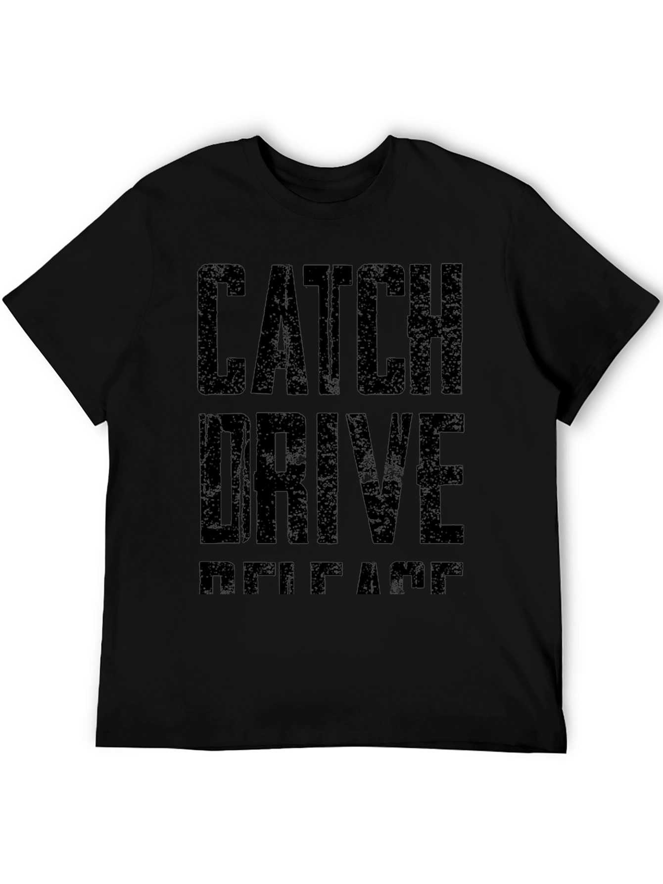 Catch Drive Release Black Graphic Tee