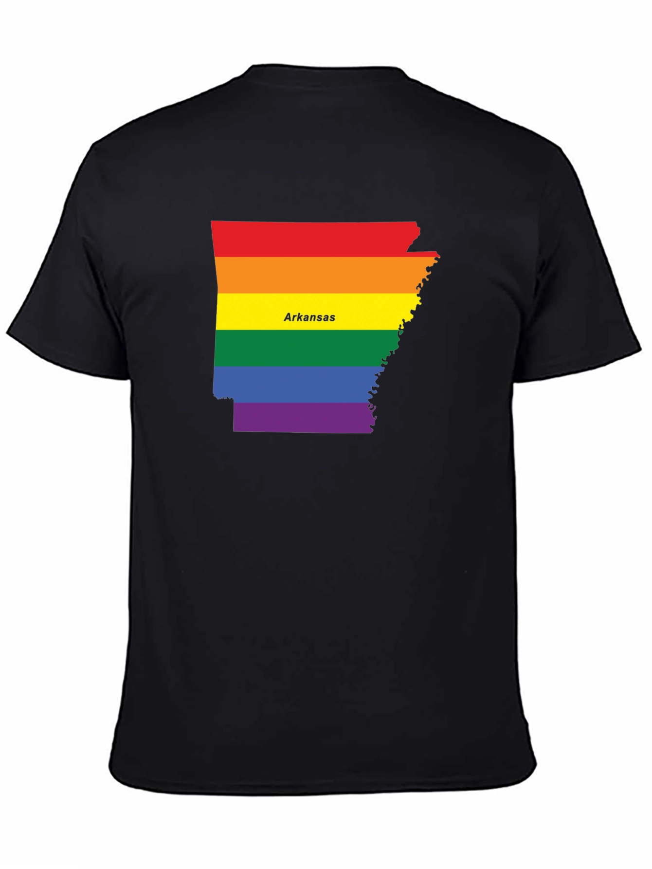Arkansas Pride T-Shirt - Rainbow State Tee