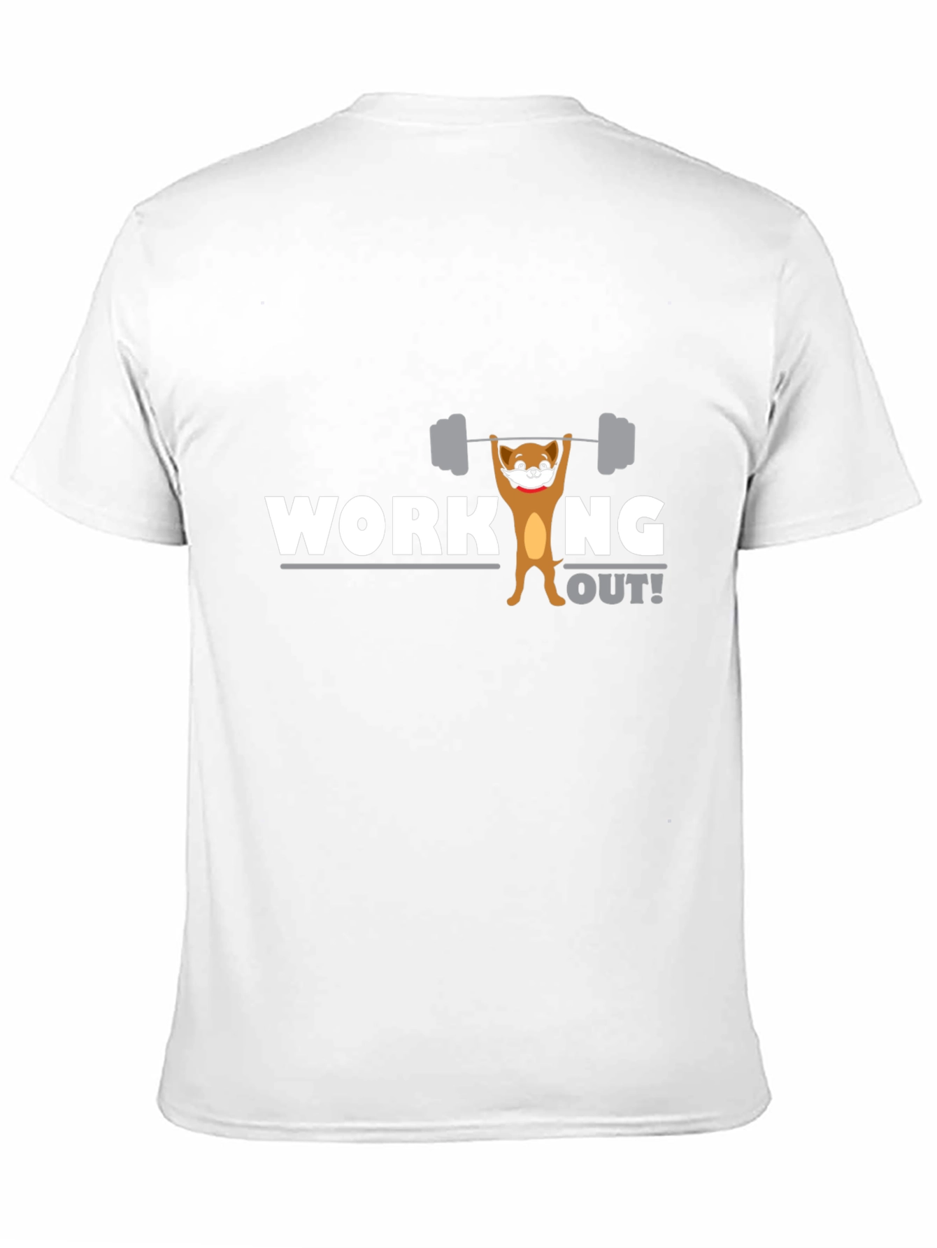 Funny Workout T-Shirt - Lifting Fox Design