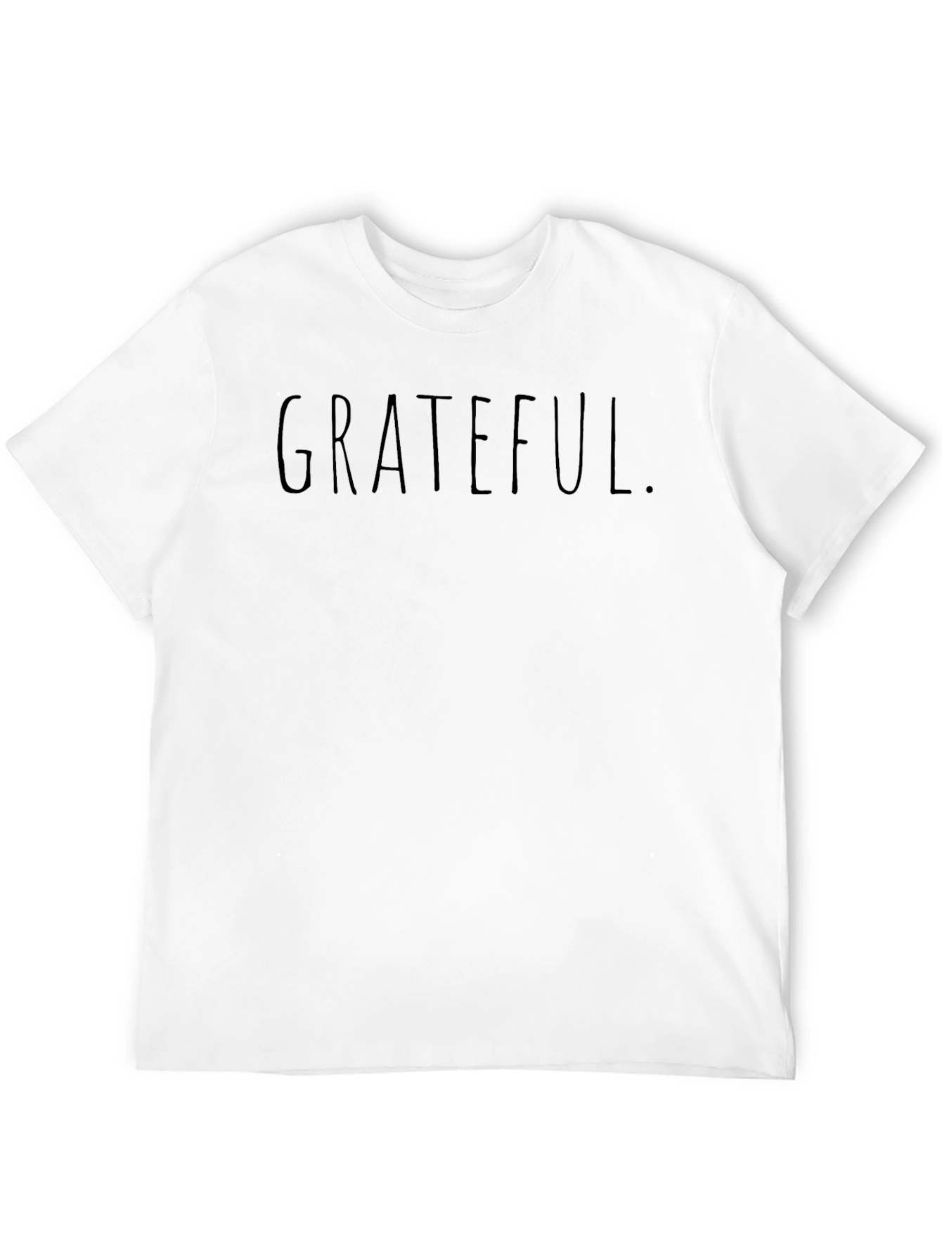 Grateful Graphic Tee - Classic Black
