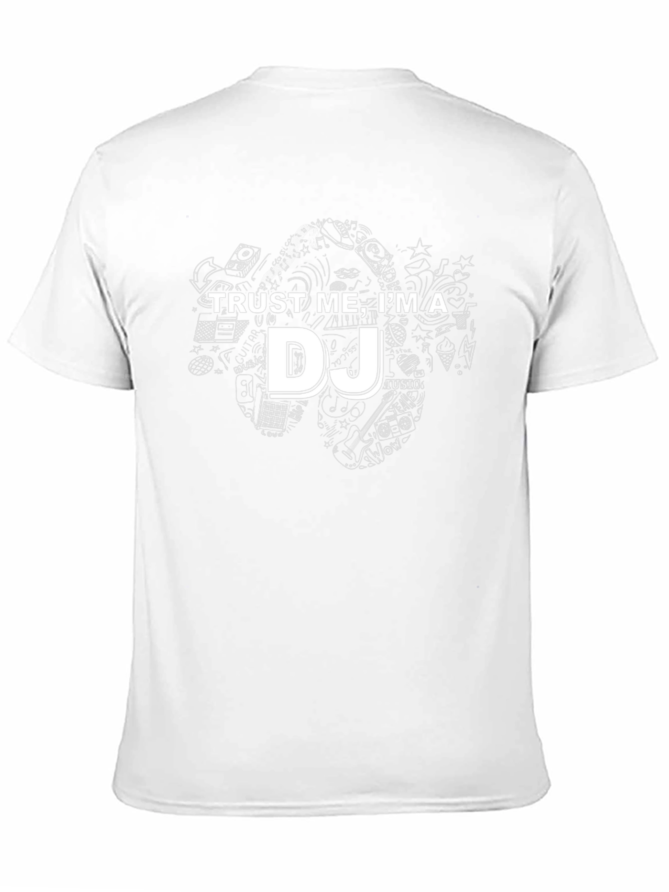 Trust Me Im a DJ Black Graphic Tee