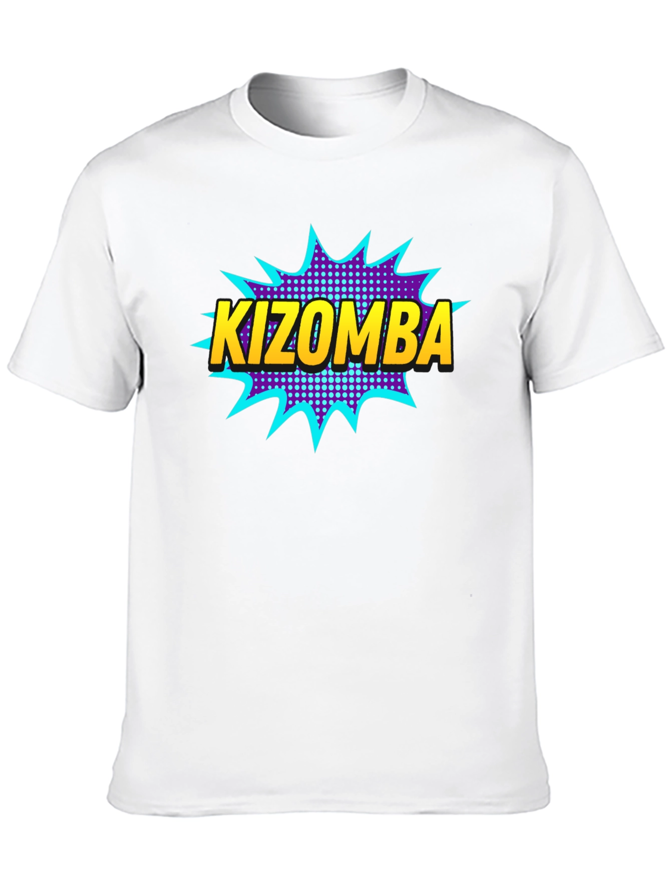 Kizomba Comic Style Graphic T-Shirt