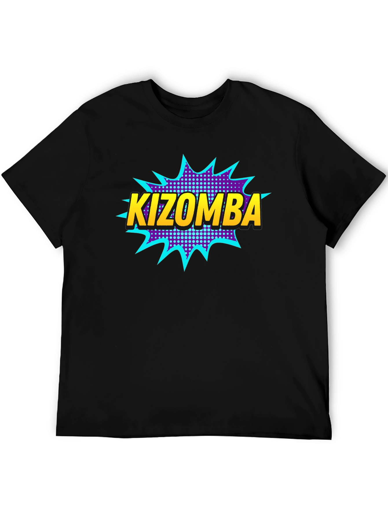 Kizomba Comic Style Graphic T-Shirt