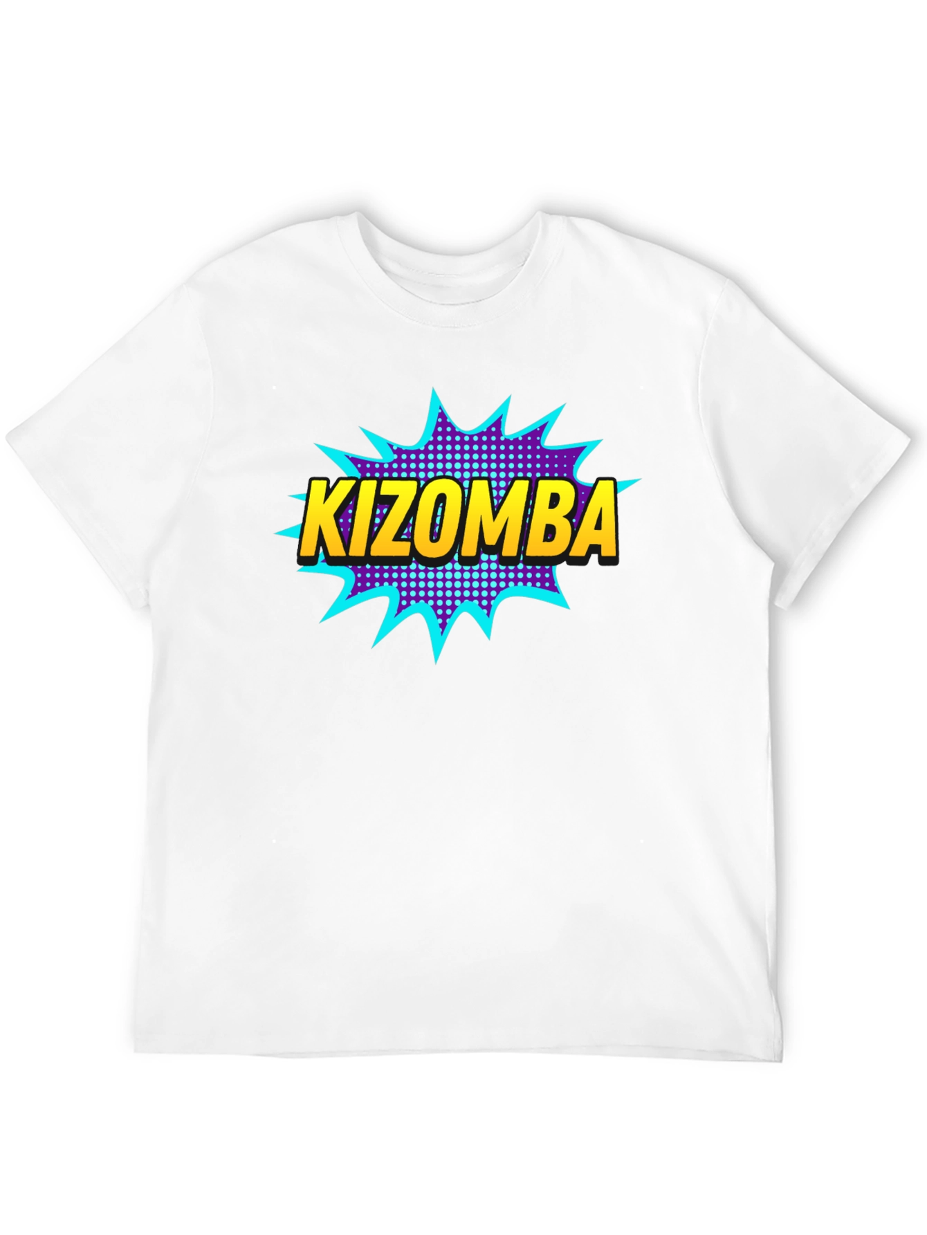Kizomba Comic Style Graphic T-Shirt