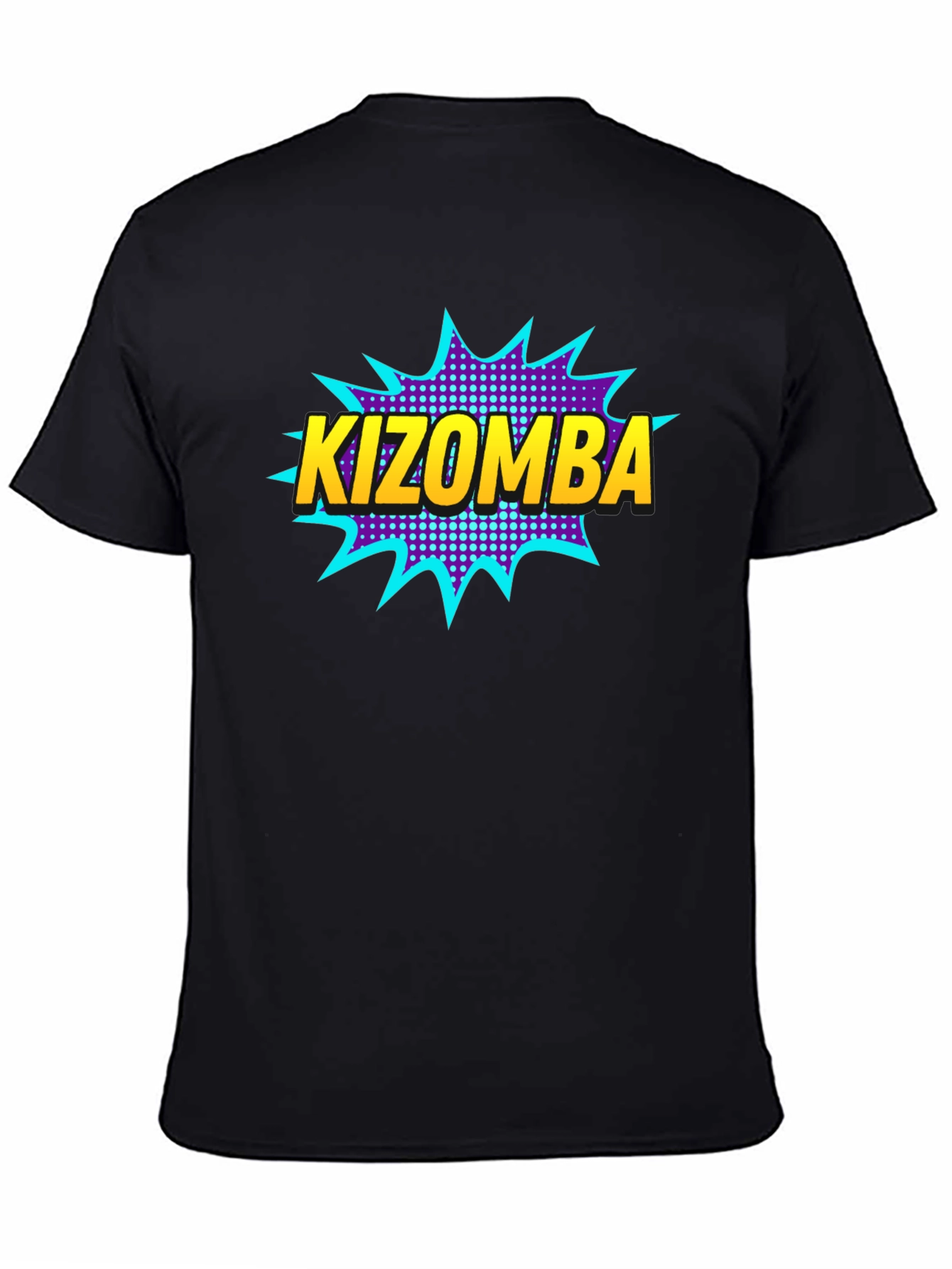 Kizomba Comic Style Graphic T-Shirt