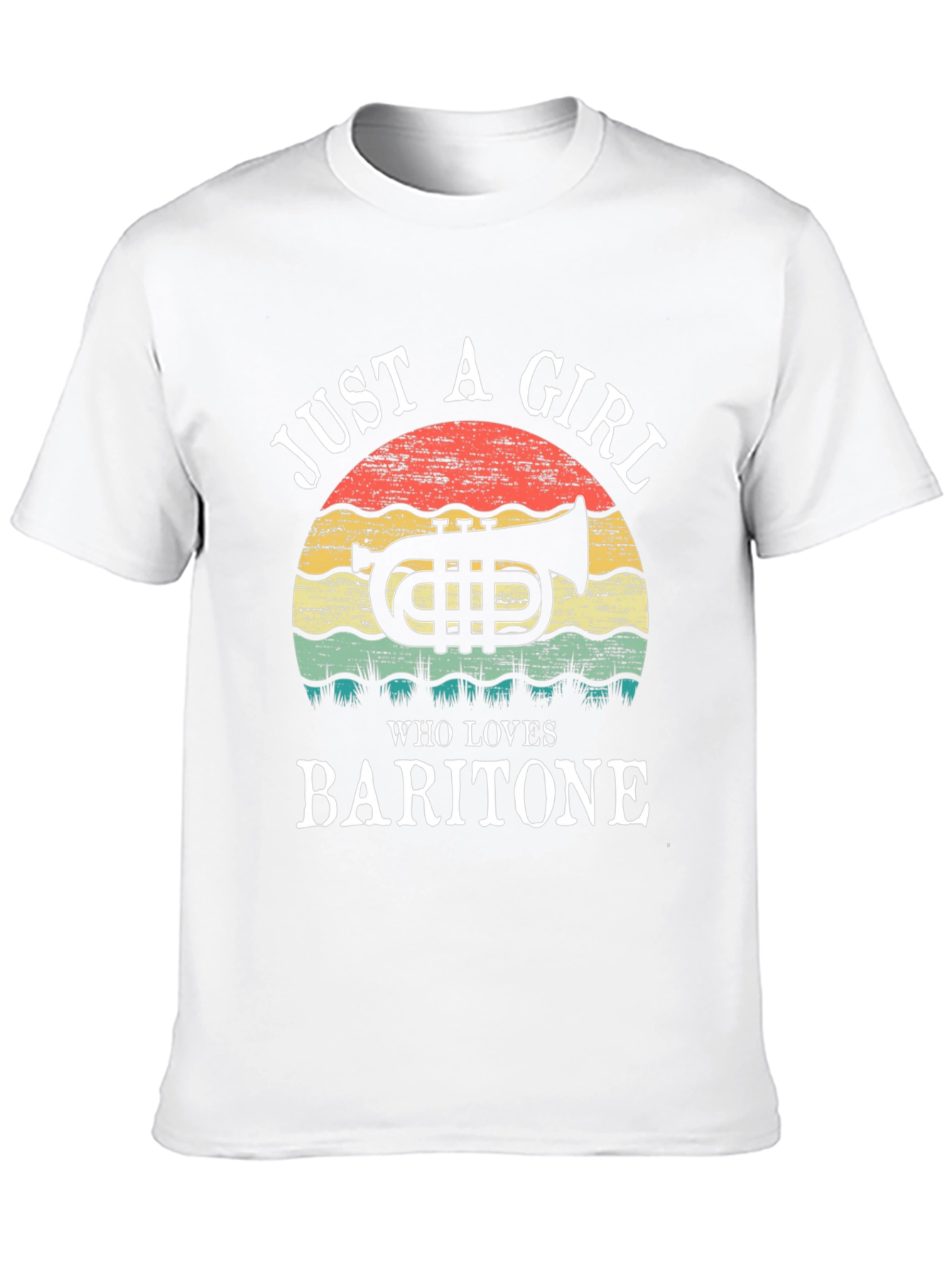 Just a Girl Who Loves Baritone T-Shirt