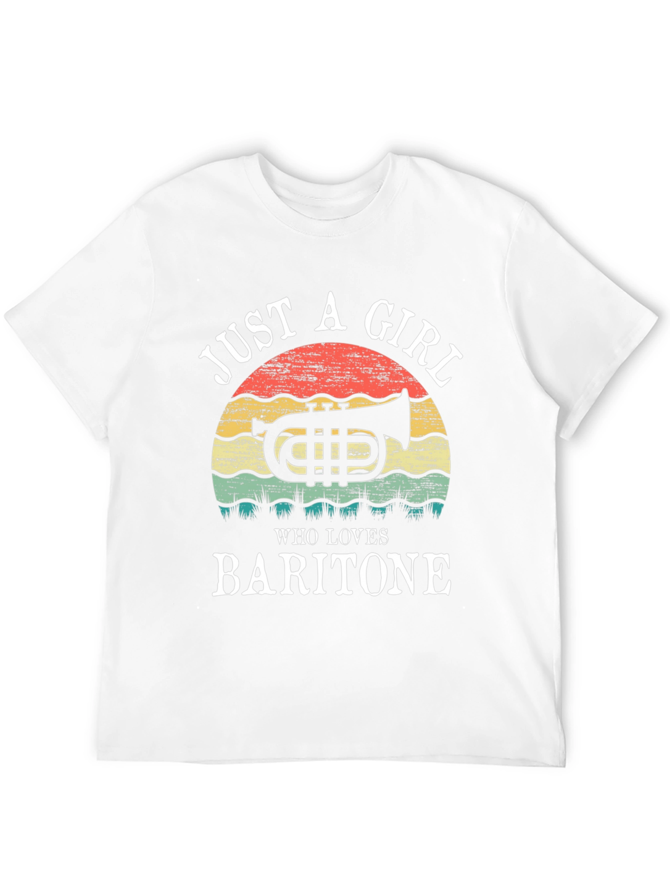 Just a Girl Who Loves Baritone T-Shirt