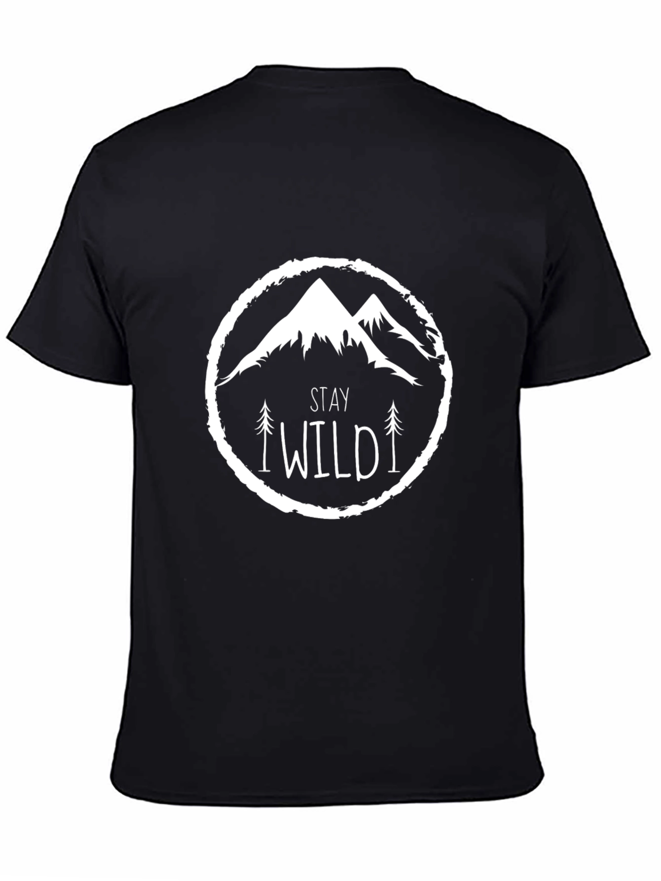 Stay Wild Mountain Graphic Tee - Adventure Ready