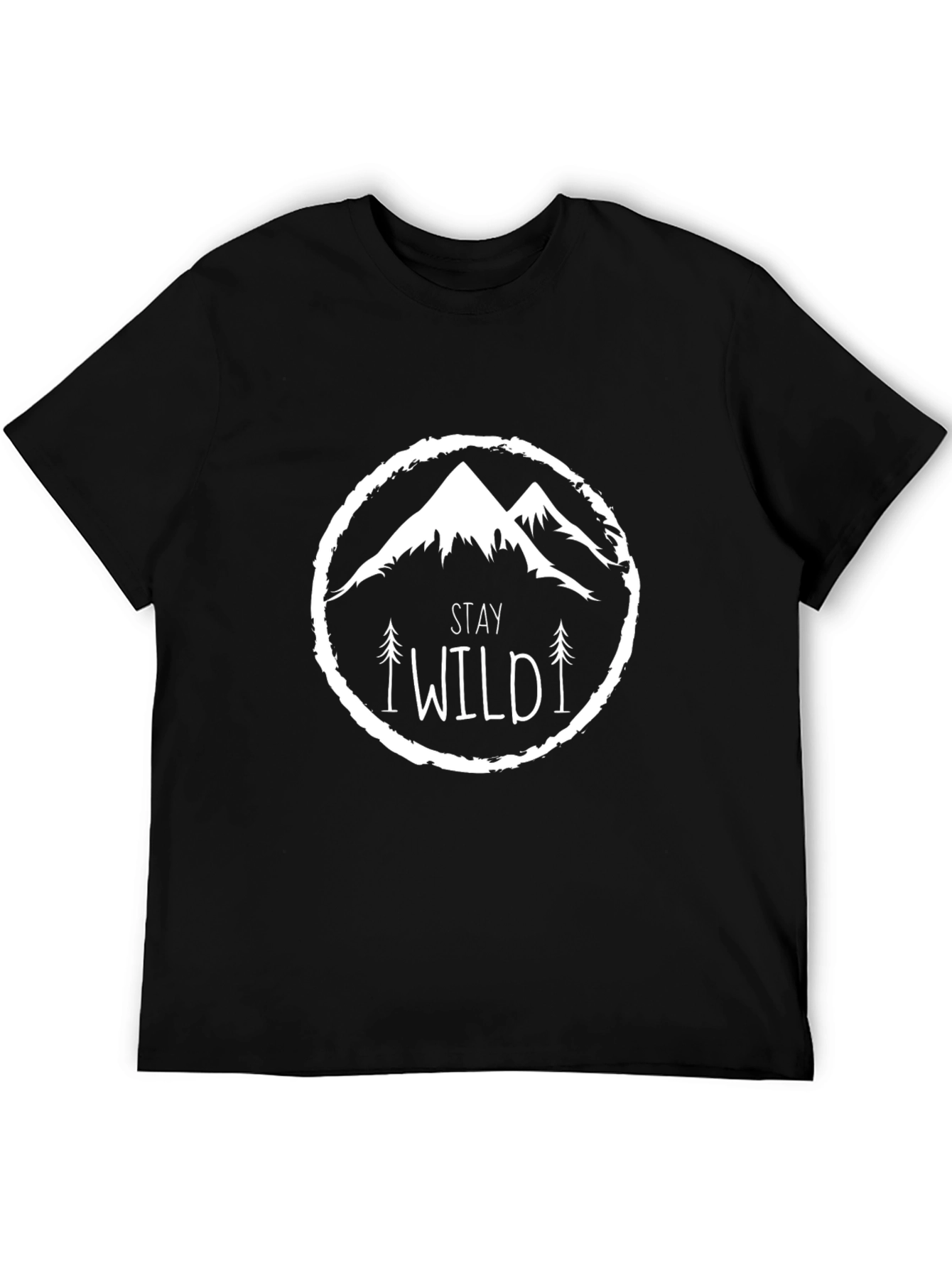 Stay Wild Mountain Graphic Tee - Adventure Ready