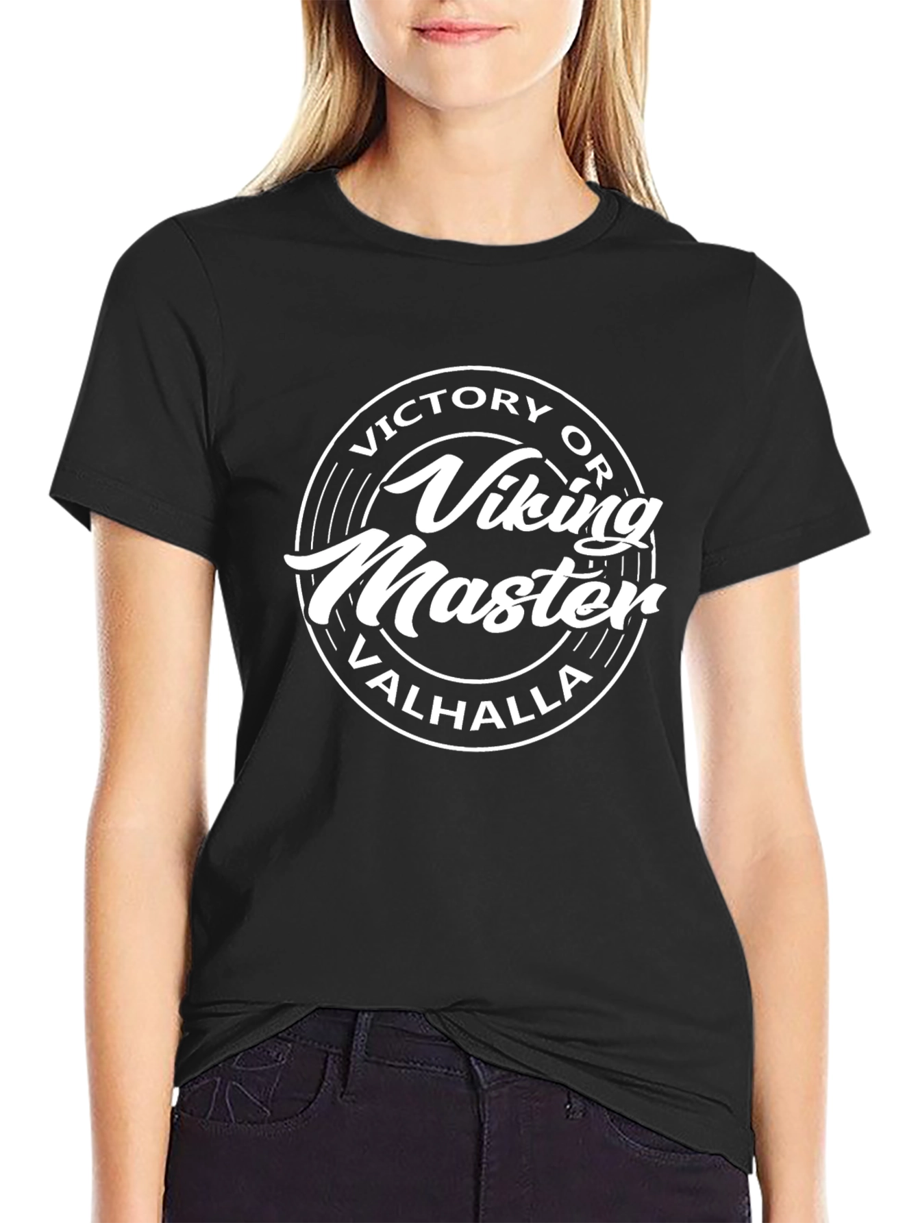 Viking Master Valhalla Graphic T-Shirt