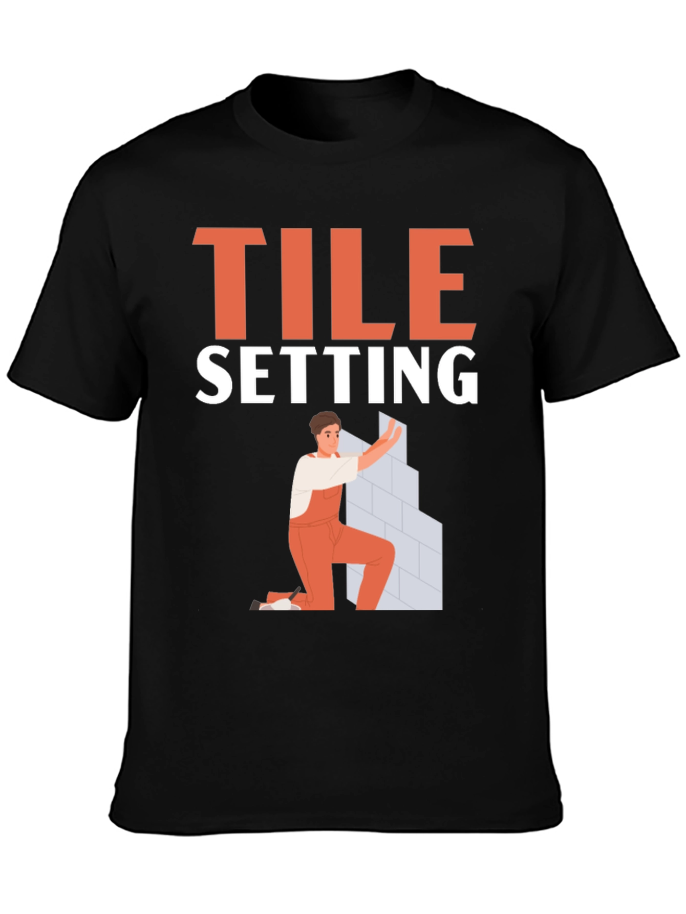 Tile Setter T-Shirt - Construction Worker Gift