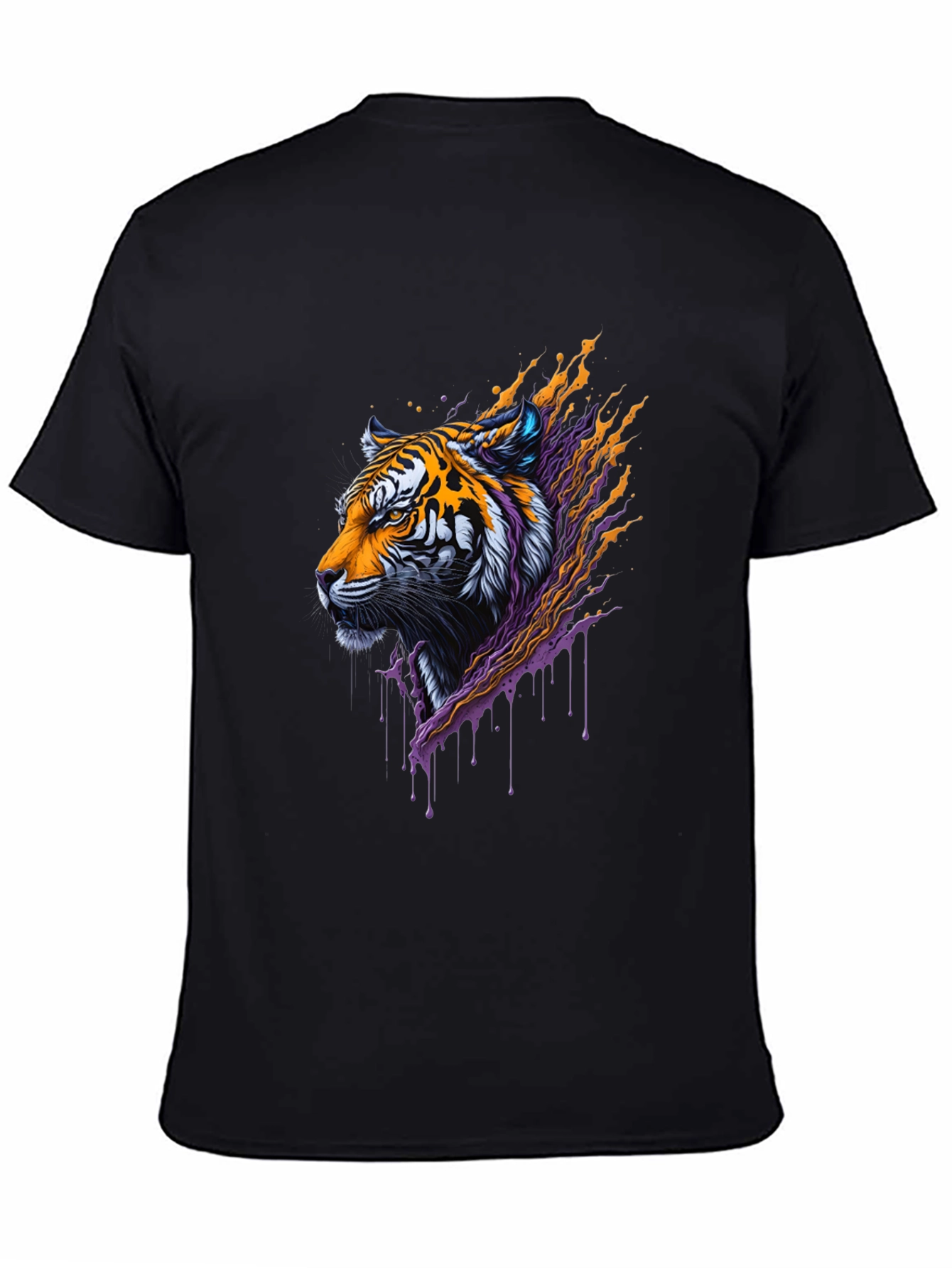 Tiger Graphic T-Shirt - Striking Design Bold Style