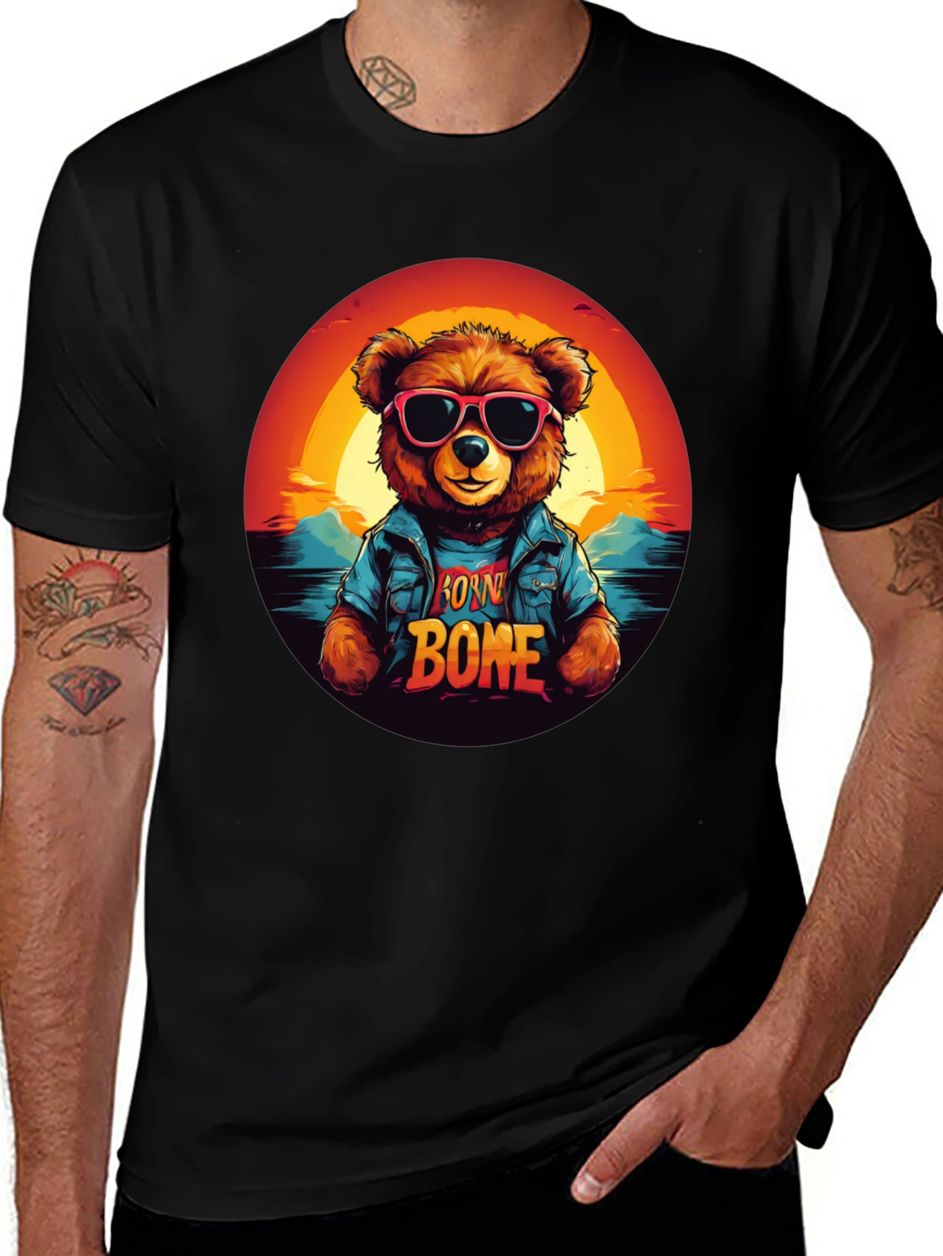 Cool Bear Graphic T-Shirt