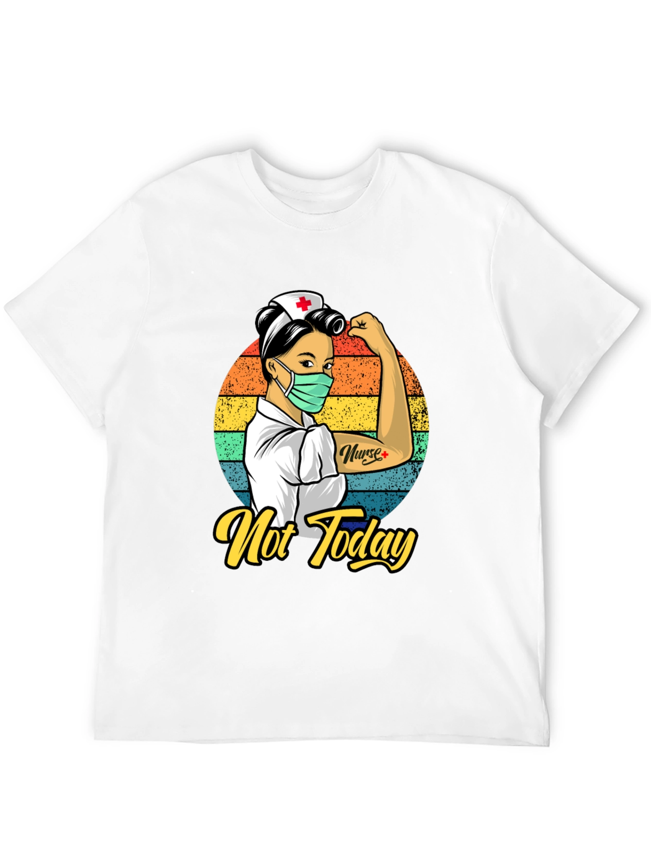 Nurse Not Today Graphic T-Shirt