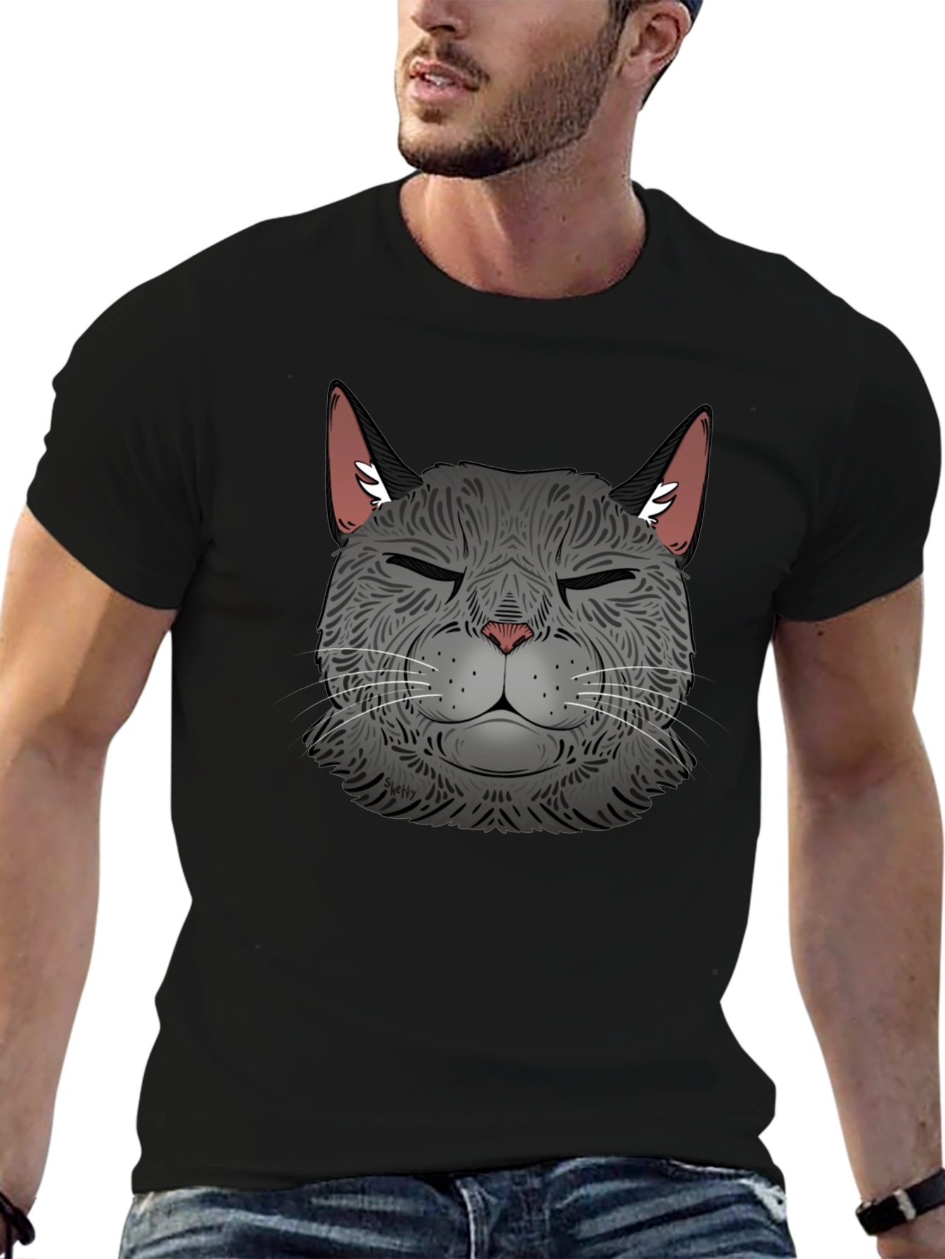 Grumpy Cat Graphic T-Shirt - Unisex Cotton Tee