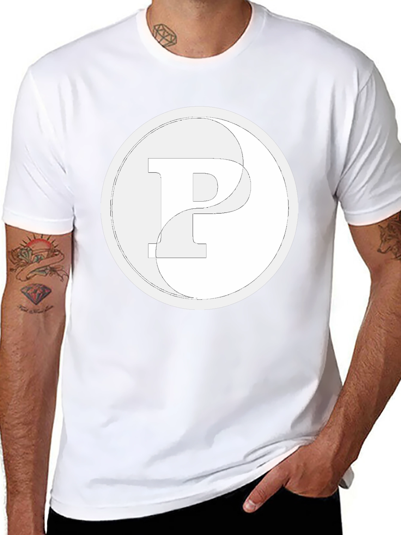 Yin Yang P T-Shirt - Stylish Comfort
