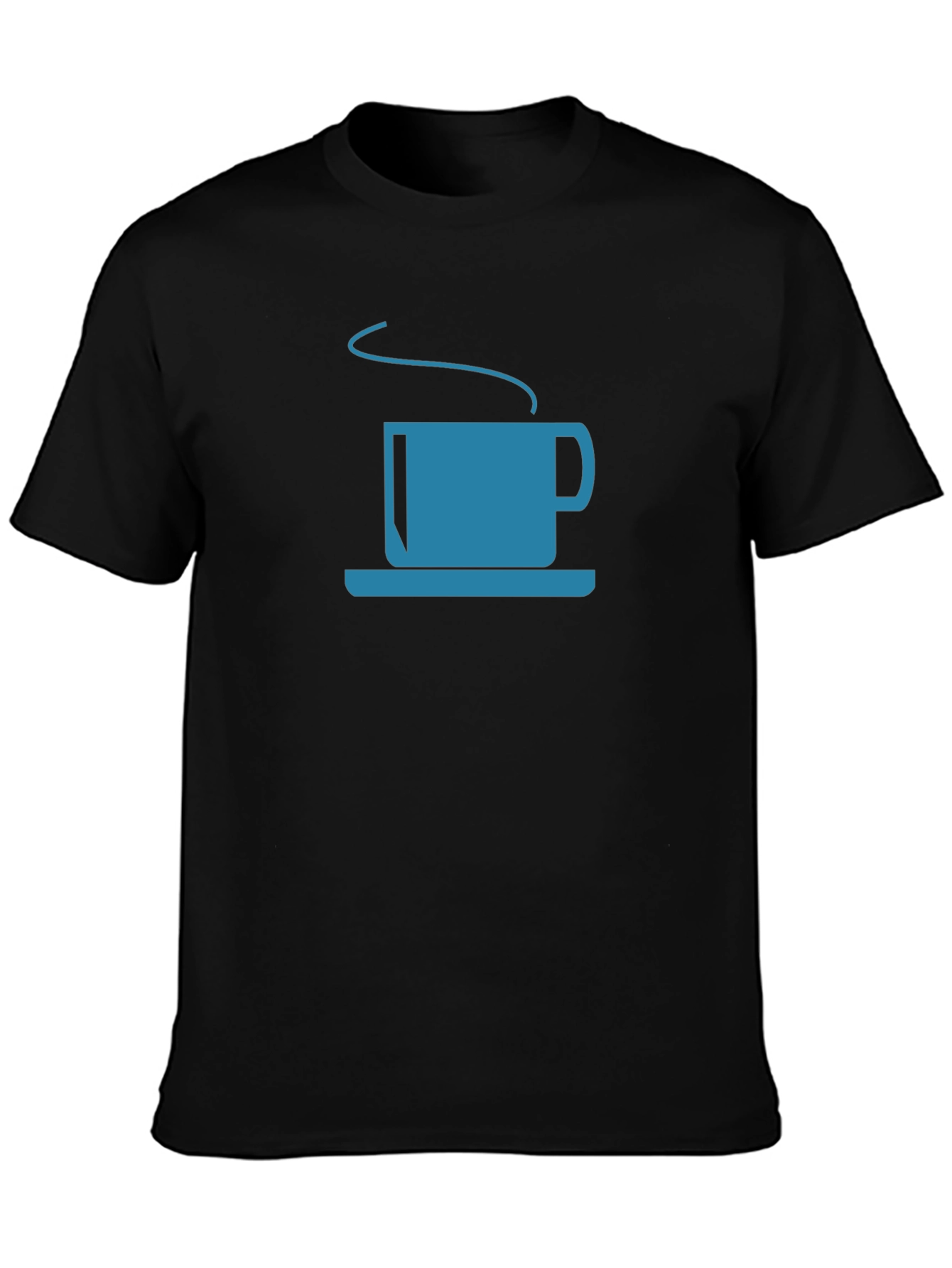 Coffee Lovers Graphic Tee - Casual Black T-Shirt
